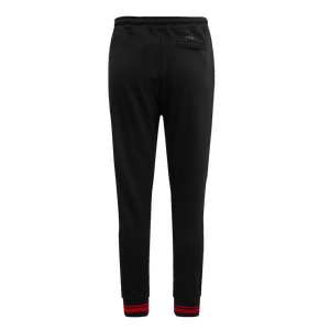 Pro Standard Women's Atlanta Hawks Retro Classic Fleece Sweatpants - Black/Red
