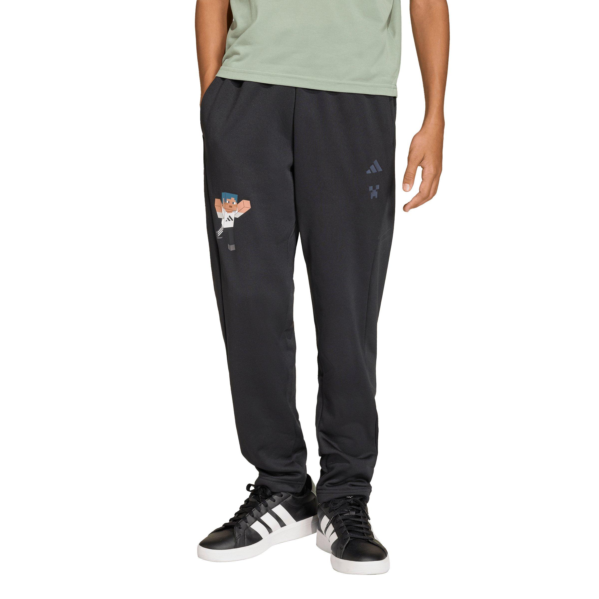 adidas Minecraft Big Kids' Black Training Pants
