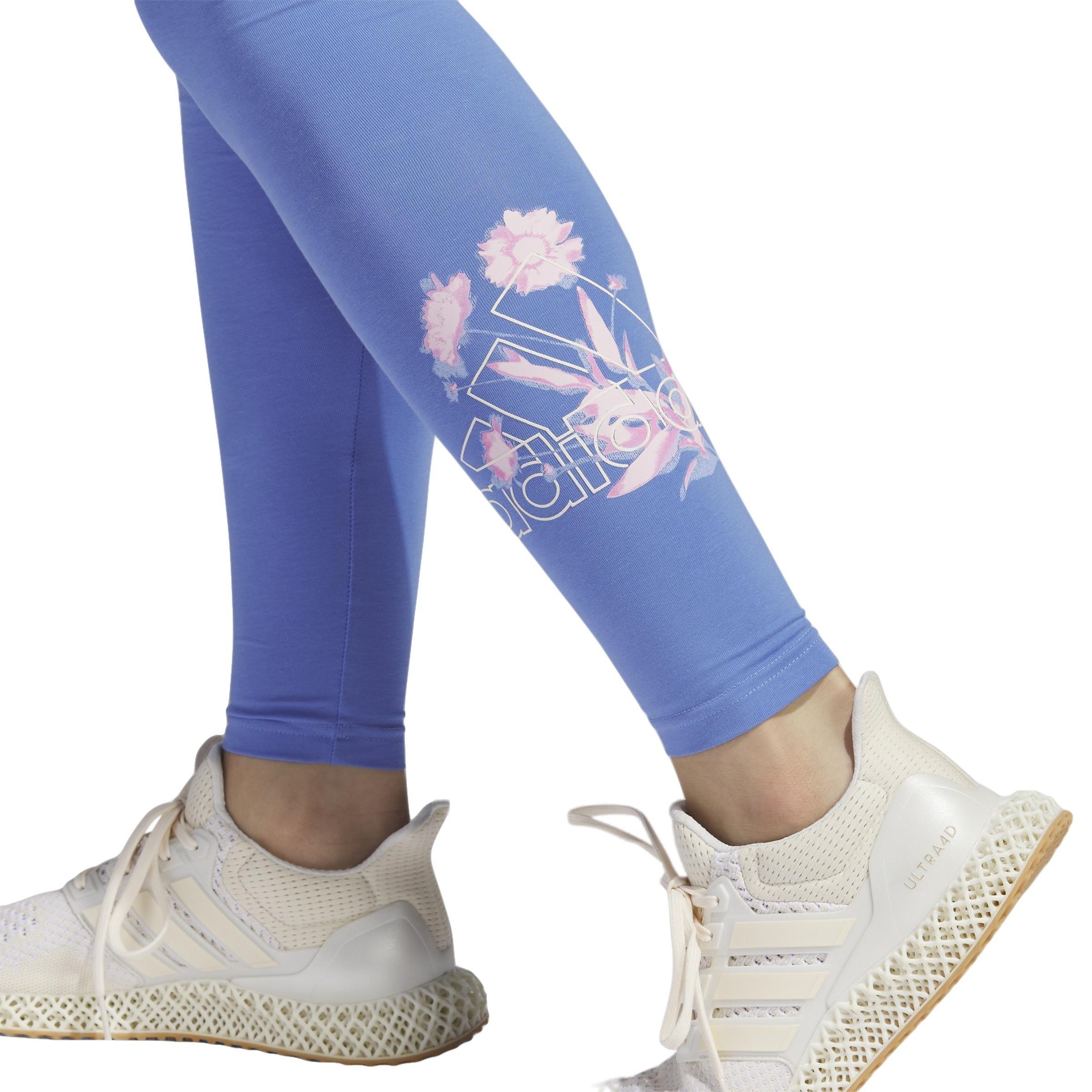 adidas Women's Bloom Leggings-Dk Grey - Hibbett
