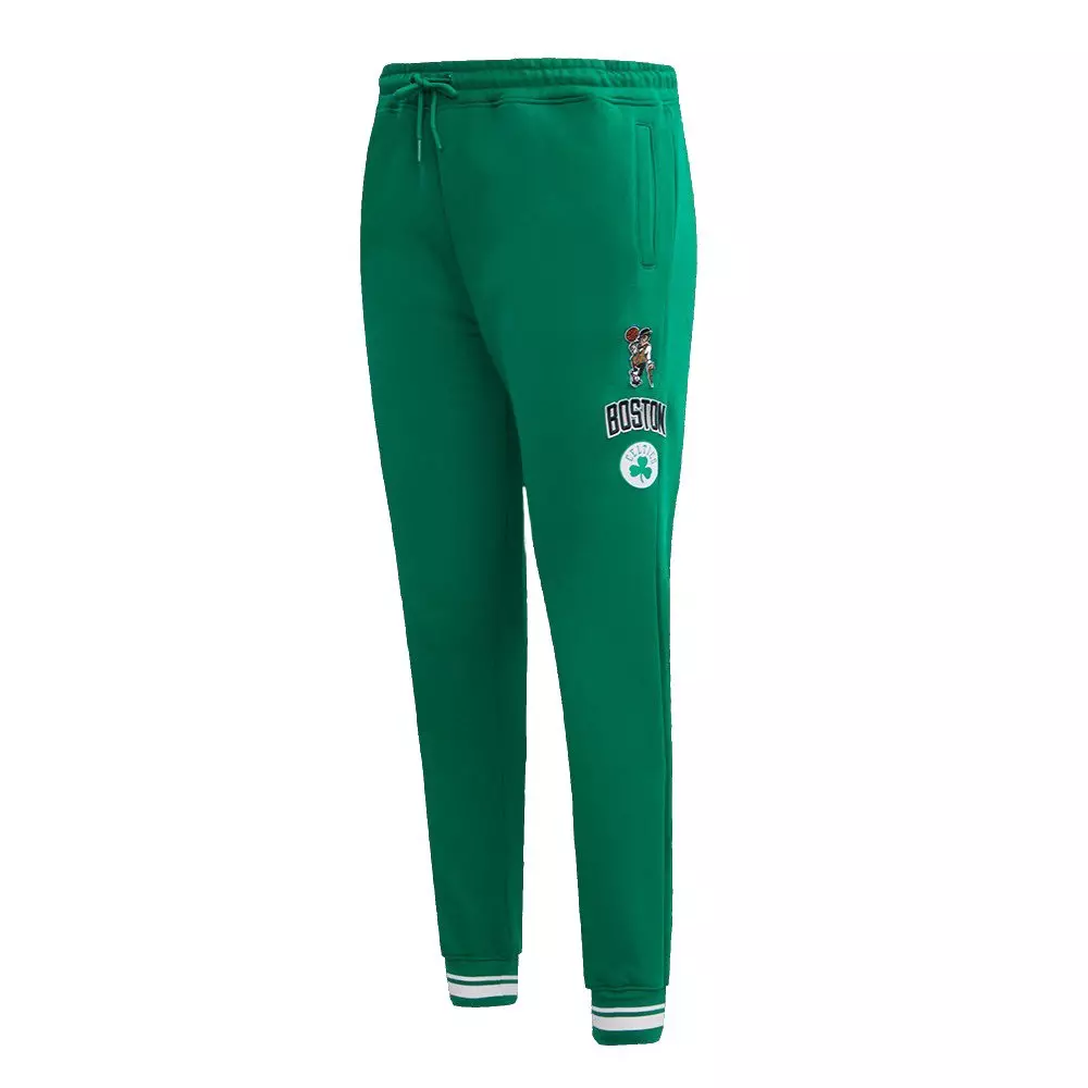 Pro Standard Women's Boston Celtics Retro Classic Fleece Sweatpants - Green - GREEN