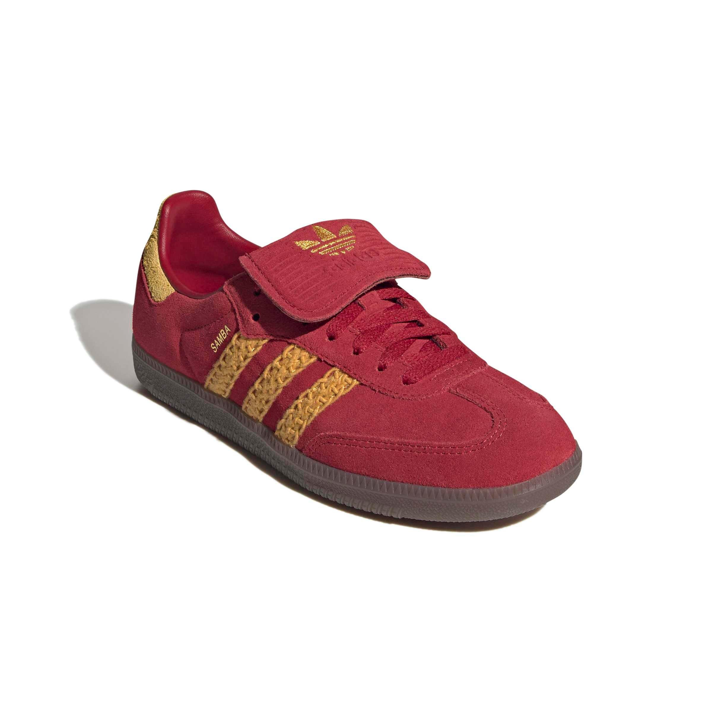adidas Originals Samba LT "Equipment Red/Preloved Yellow/Gum 5" Women's Shoe - RED/YELLOW/GUM