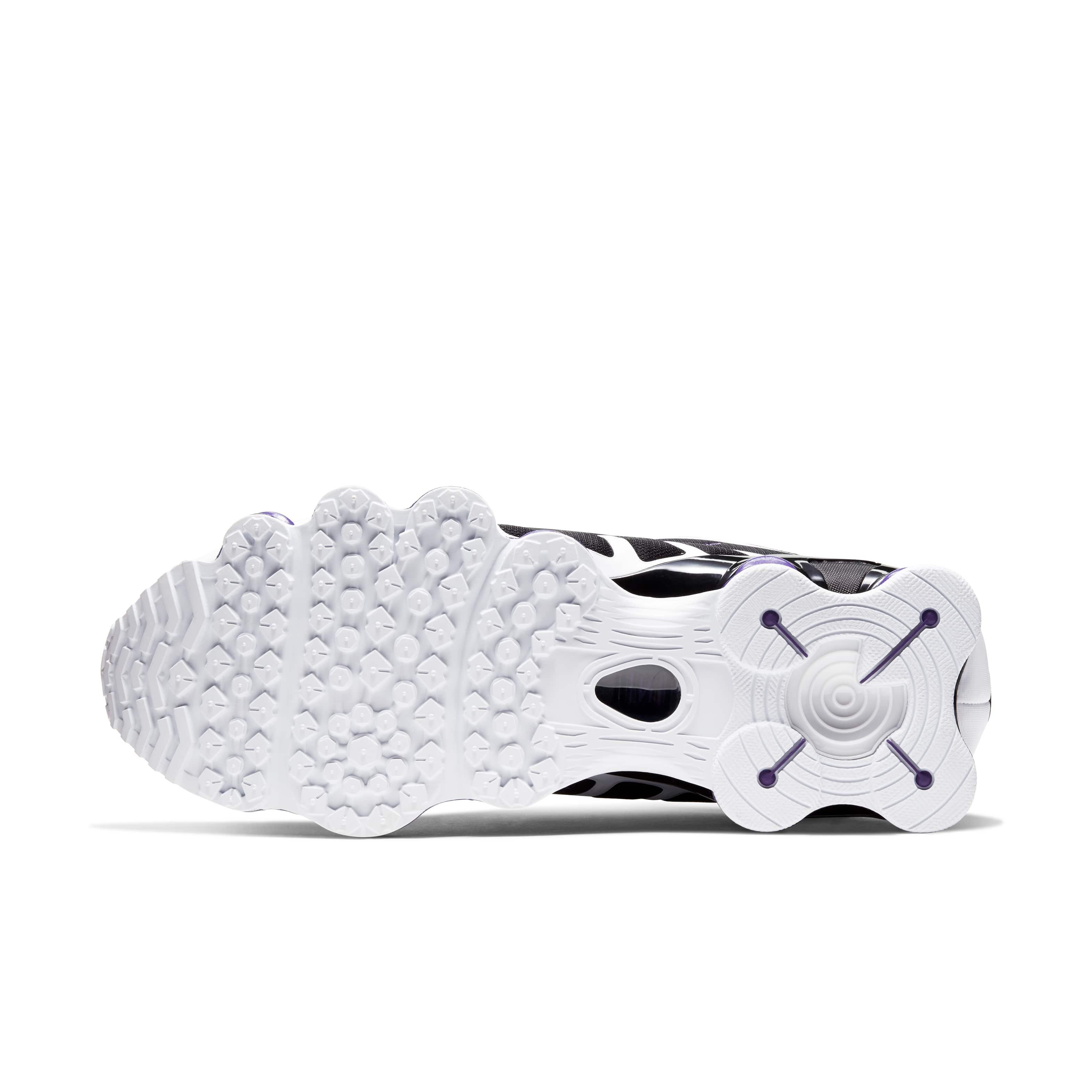 Nike Shox TL "Black/White/Court Purple" Men's Shoe - BLACK/WHITE/PURPLE Thumbnail View 6
