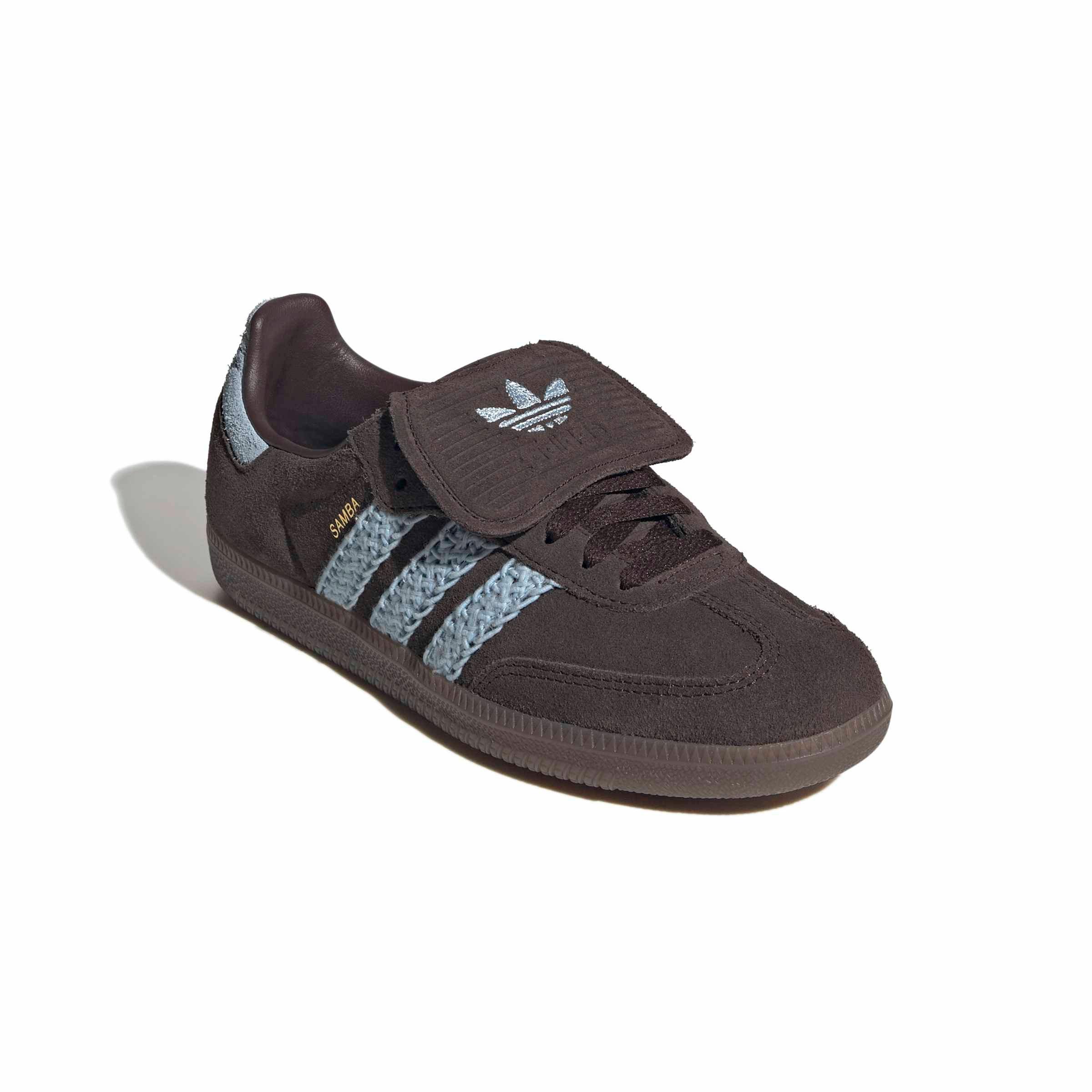 adidas Originals Samba LT "Aurora Coffee/Clear Sky/Gum 5" Women's Shoe - COFFEE/SKY/GUM