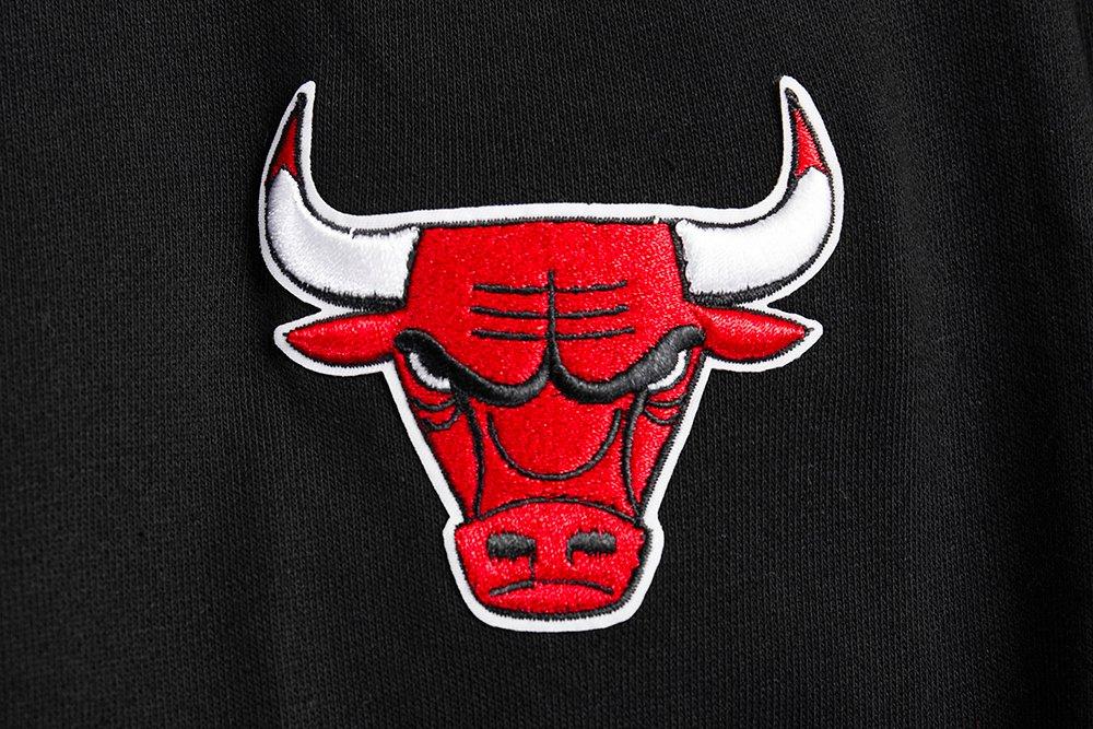 Pro Standard Women's Chicago Bulls Retro Classics Crewneck - Black/Red - BLACK/RED Thumbnail View 6
