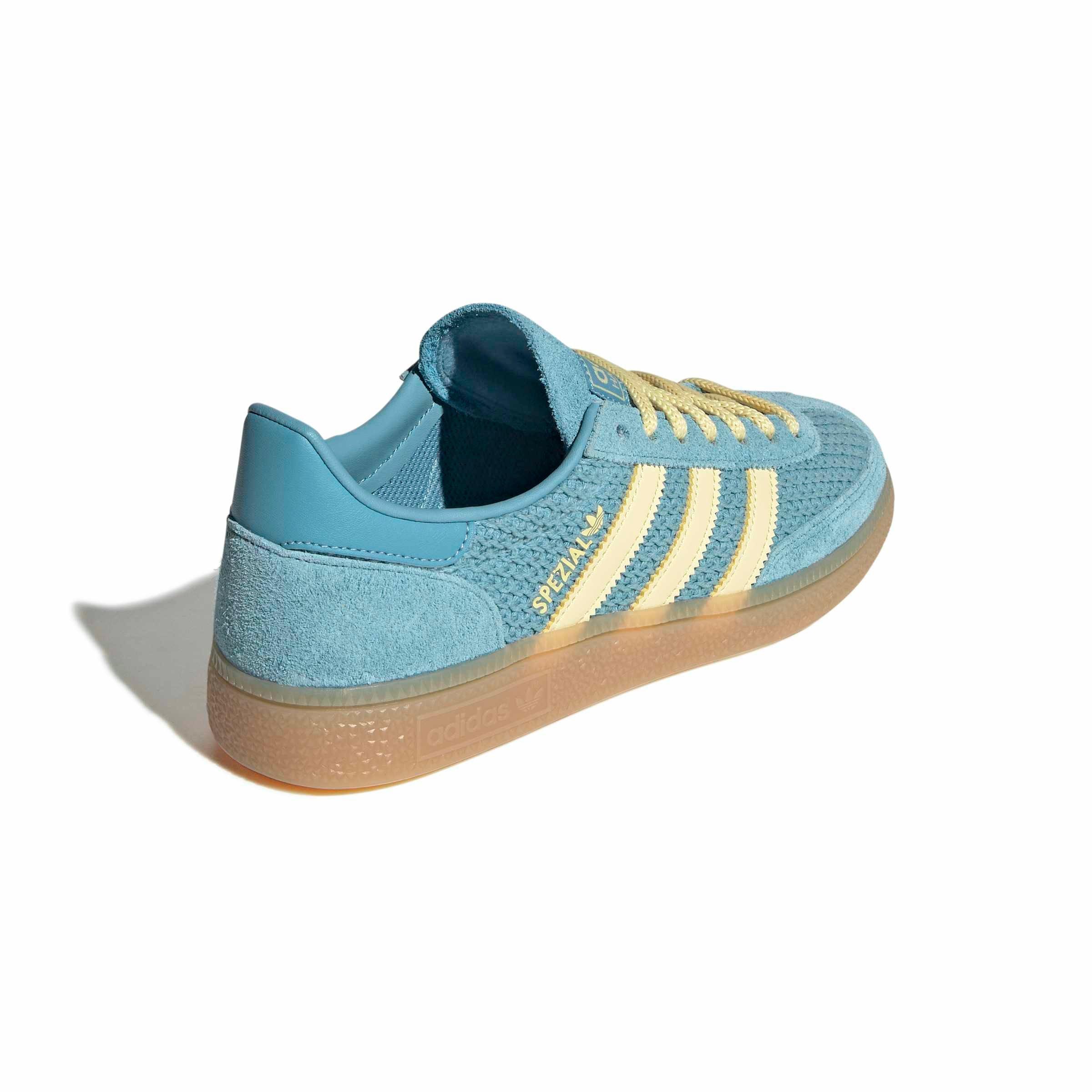 adidas Originals Handball Spezial "Preloved Blue/Almost Yellow/Gum 3" Women's Shoe - BLUE/YELLOW/GUM