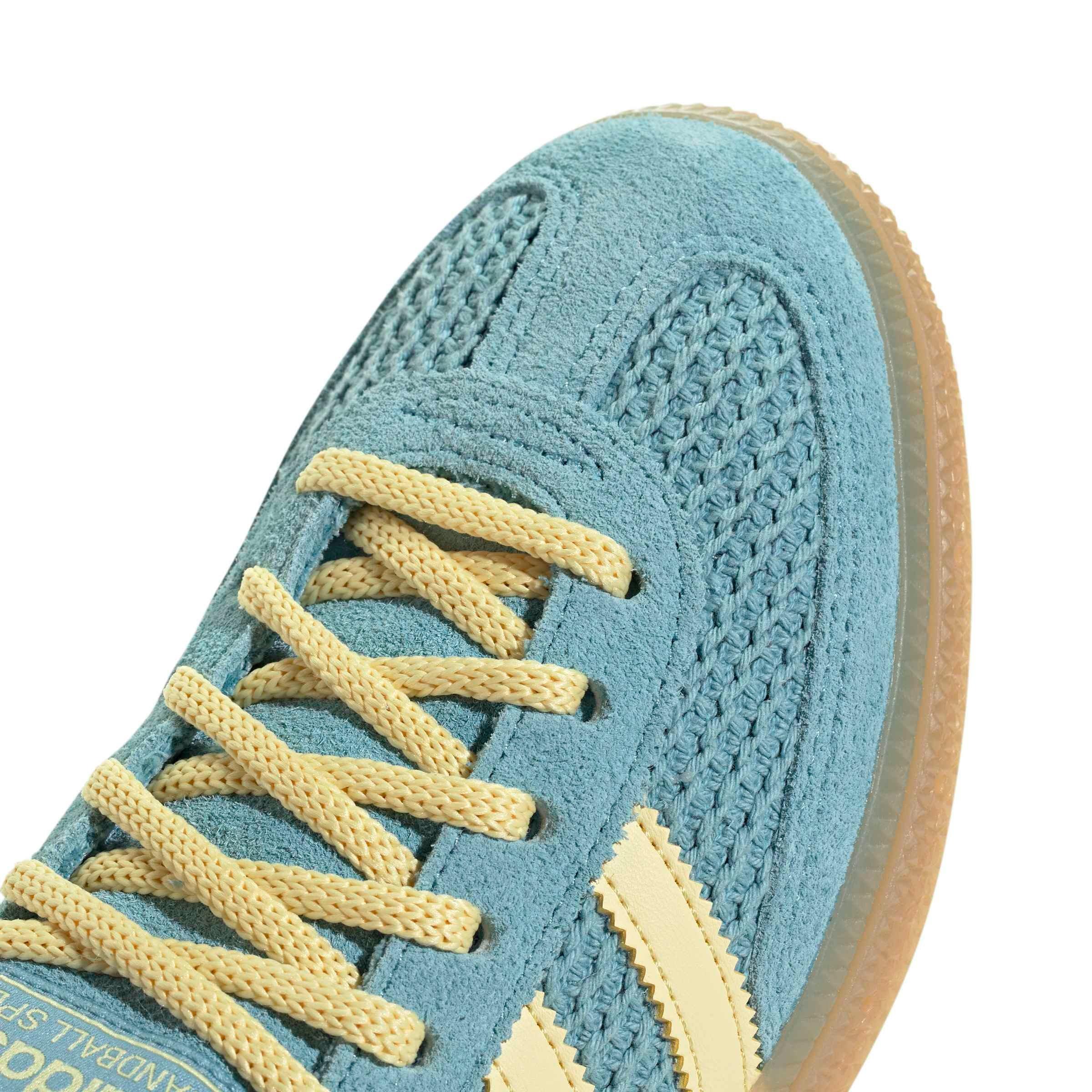 adidas Originals Handball Spezial "Preloved Blue/Almost Yellow/Gum 3" Women's Shoe - BLUE/YELLOW/GUM