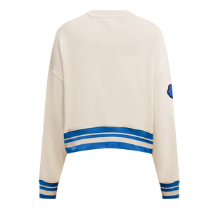 Pro Standard Women's Memphis Grizzlies Retro Classics Crewneck - Eggshell