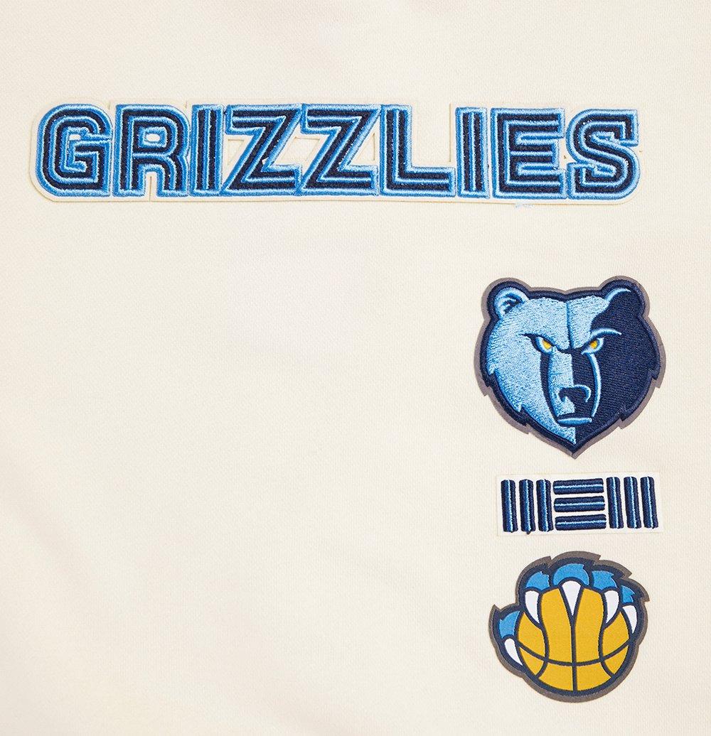 Pro Standard Women's Memphis Grizzlies Retro Classics Crewneck - Eggshell - EGGSHELL Thumbnail View 5