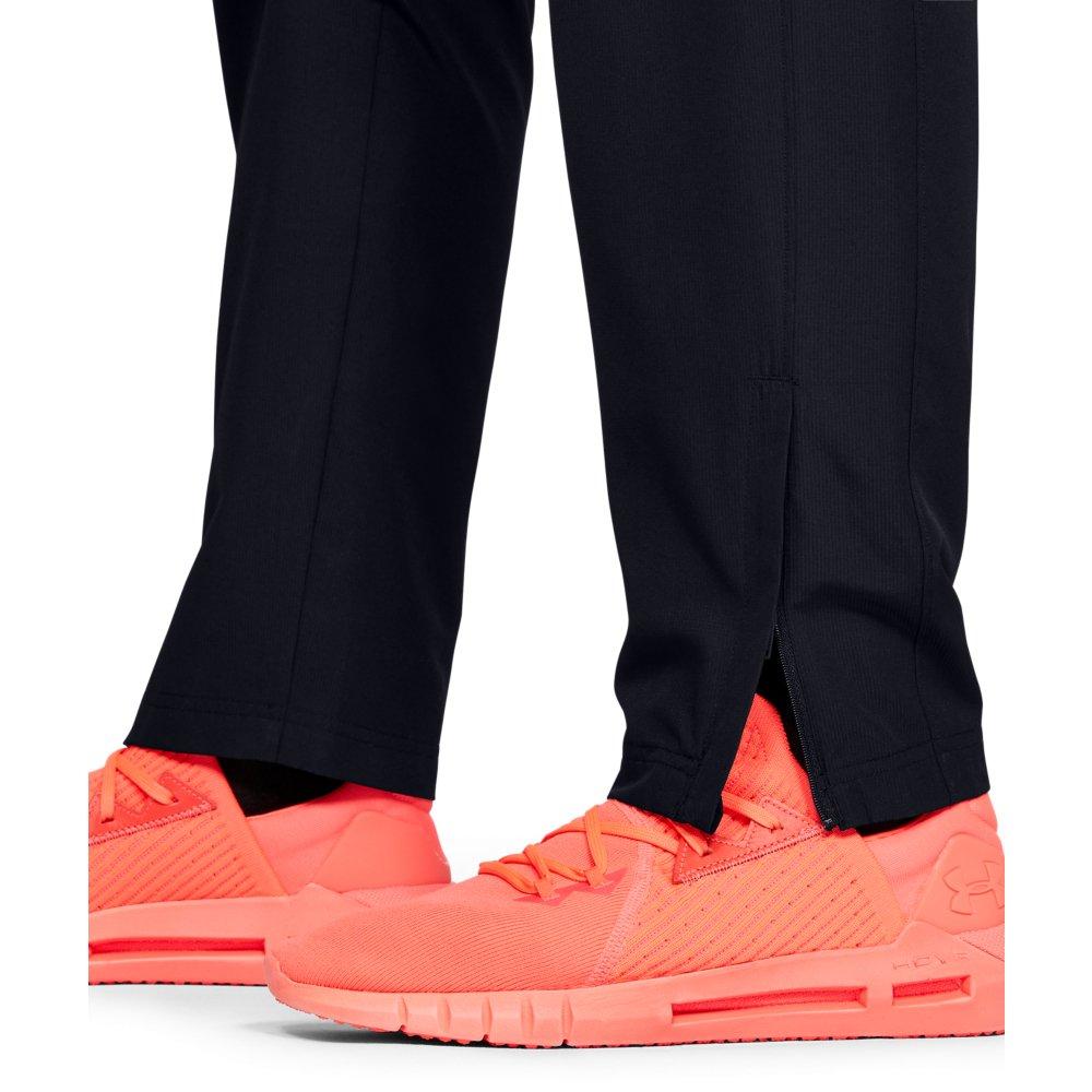Under Armour Men's Vital Woven Pants - BLACK/WHITE Thumbnail View 6