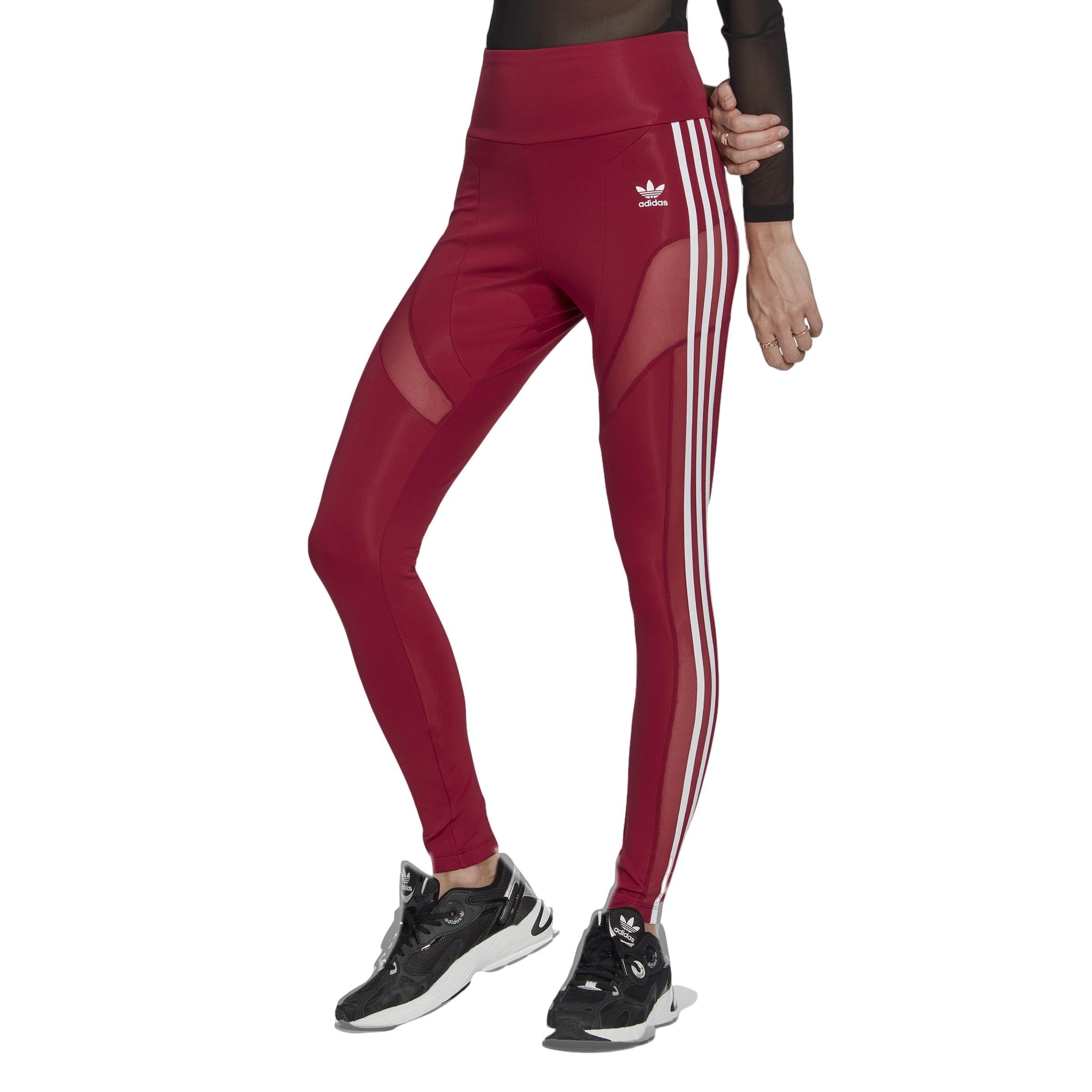 adidas Women's Originals Leggings-Red