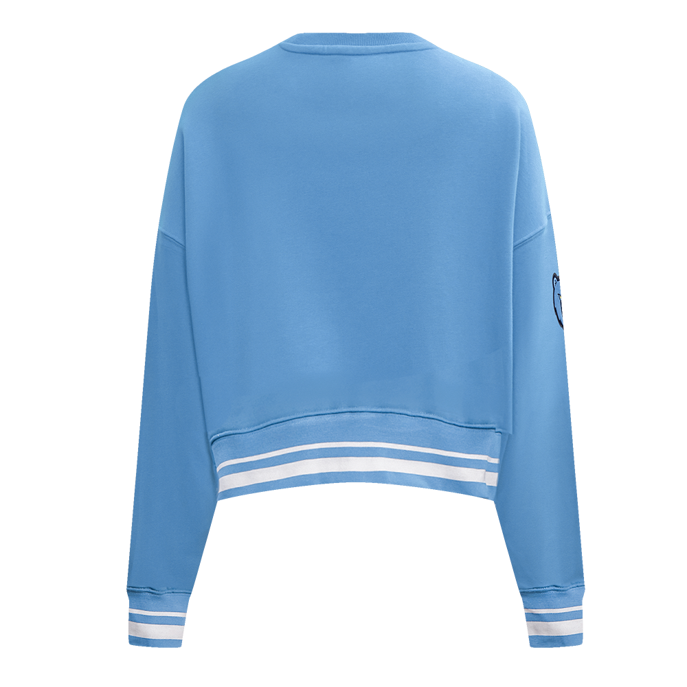 Pro Standard Women's Memphis Grizzlies Retro Classics Crewneck - Blue - BLUE Thumbnail View 2
