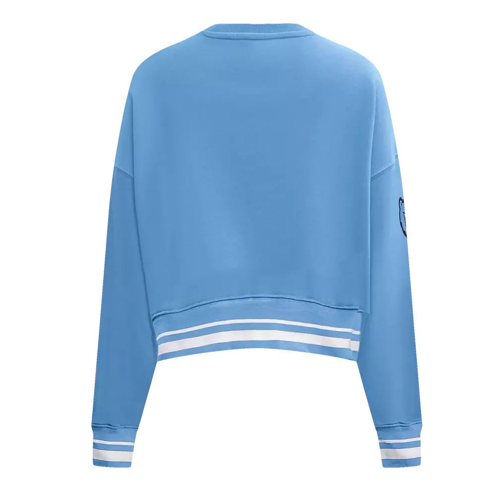 Pro Standard Women's Memphis Grizzlies Retro Classics Crewneck - Blue - BLUE