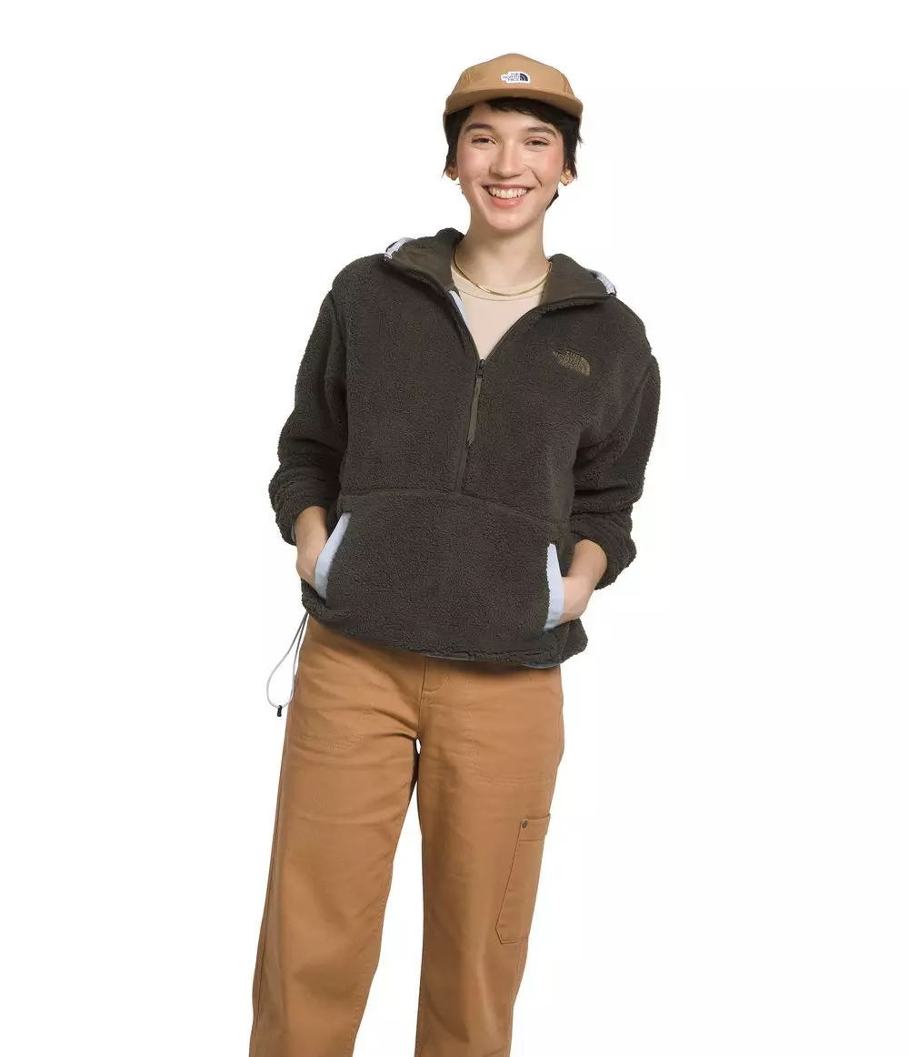 The North Face Women's Campshire Fleece Hoodie - BEIGE