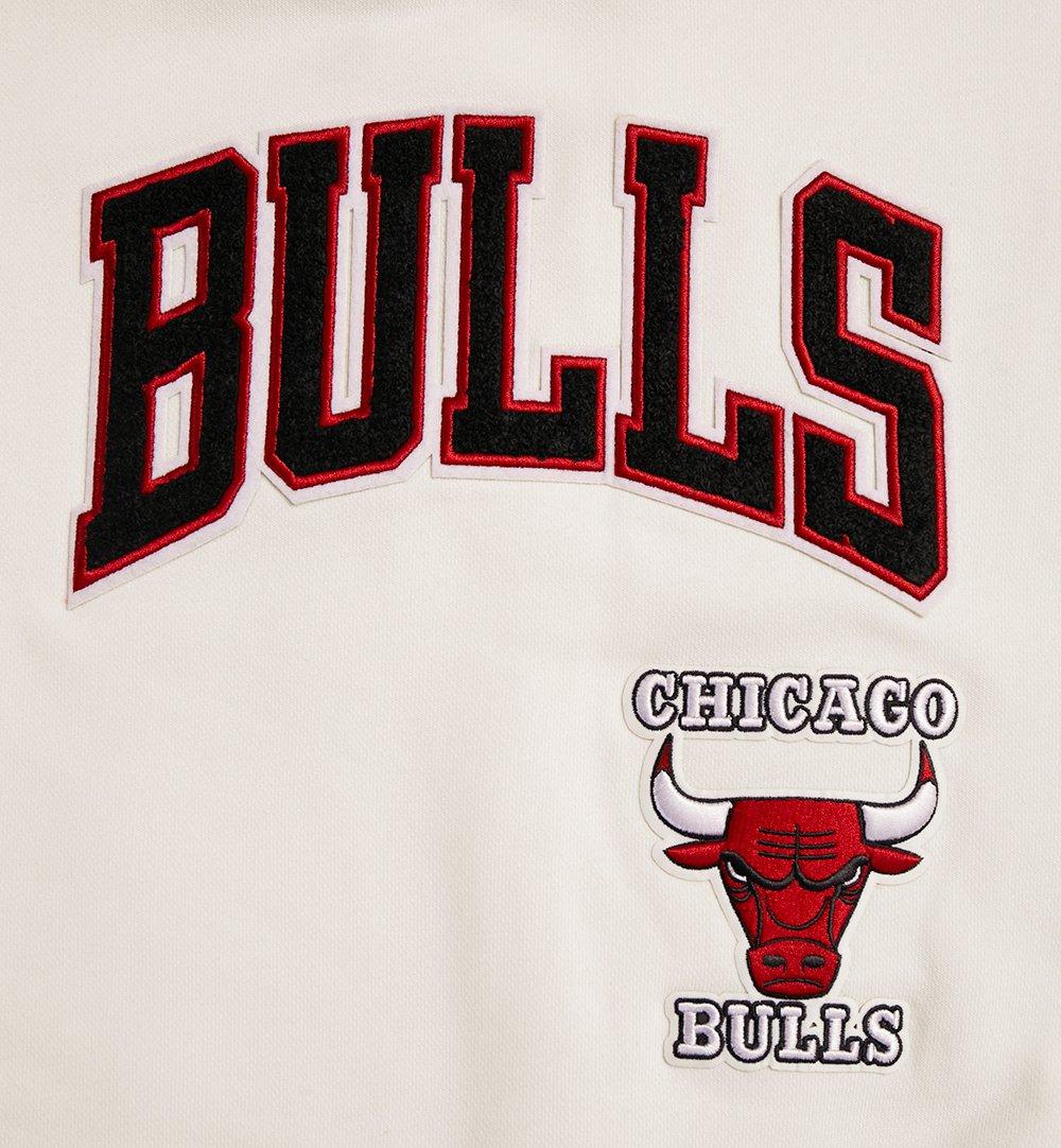 Pro Standard Women's Chicago Bulls Retro Classics Crewneck - Eggshell - EGGSHELL Thumbnail View 5
