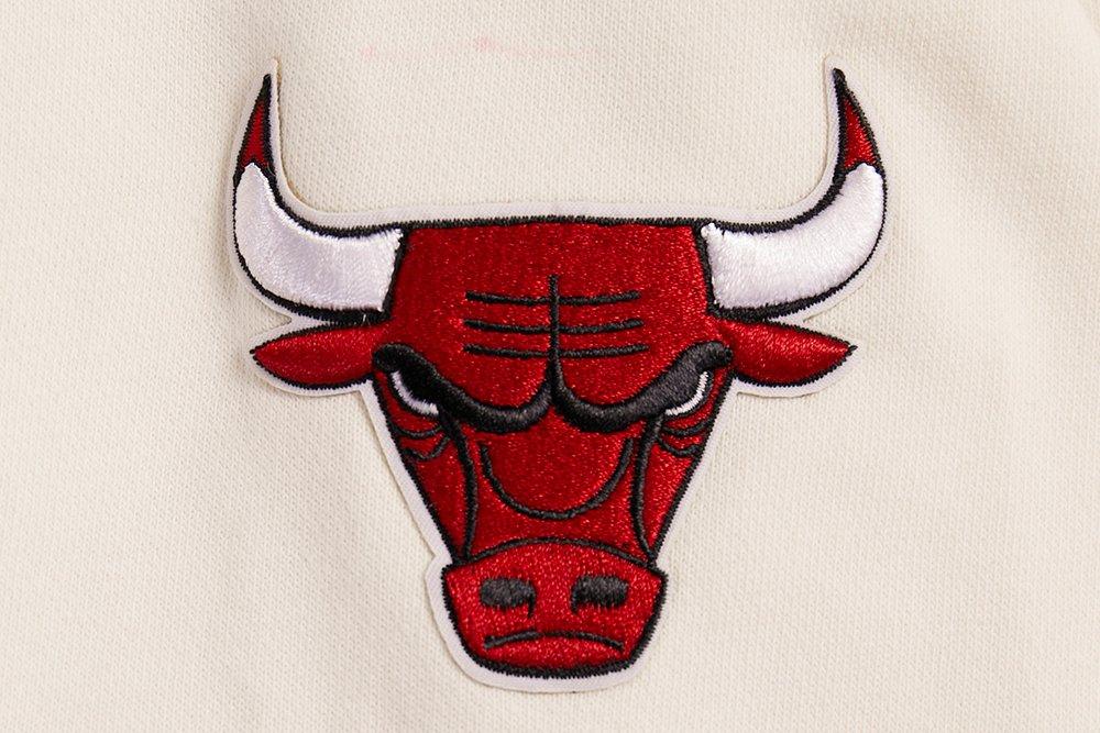 Pro Standard Women's Chicago Bulls Retro Classics Crewneck - Eggshell - EGGSHELL Thumbnail View 6