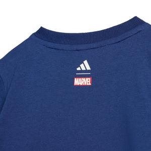 adidas Infant Kids' Marvel Spider-Man T-Shirt and Shorts Set - Dark Blue