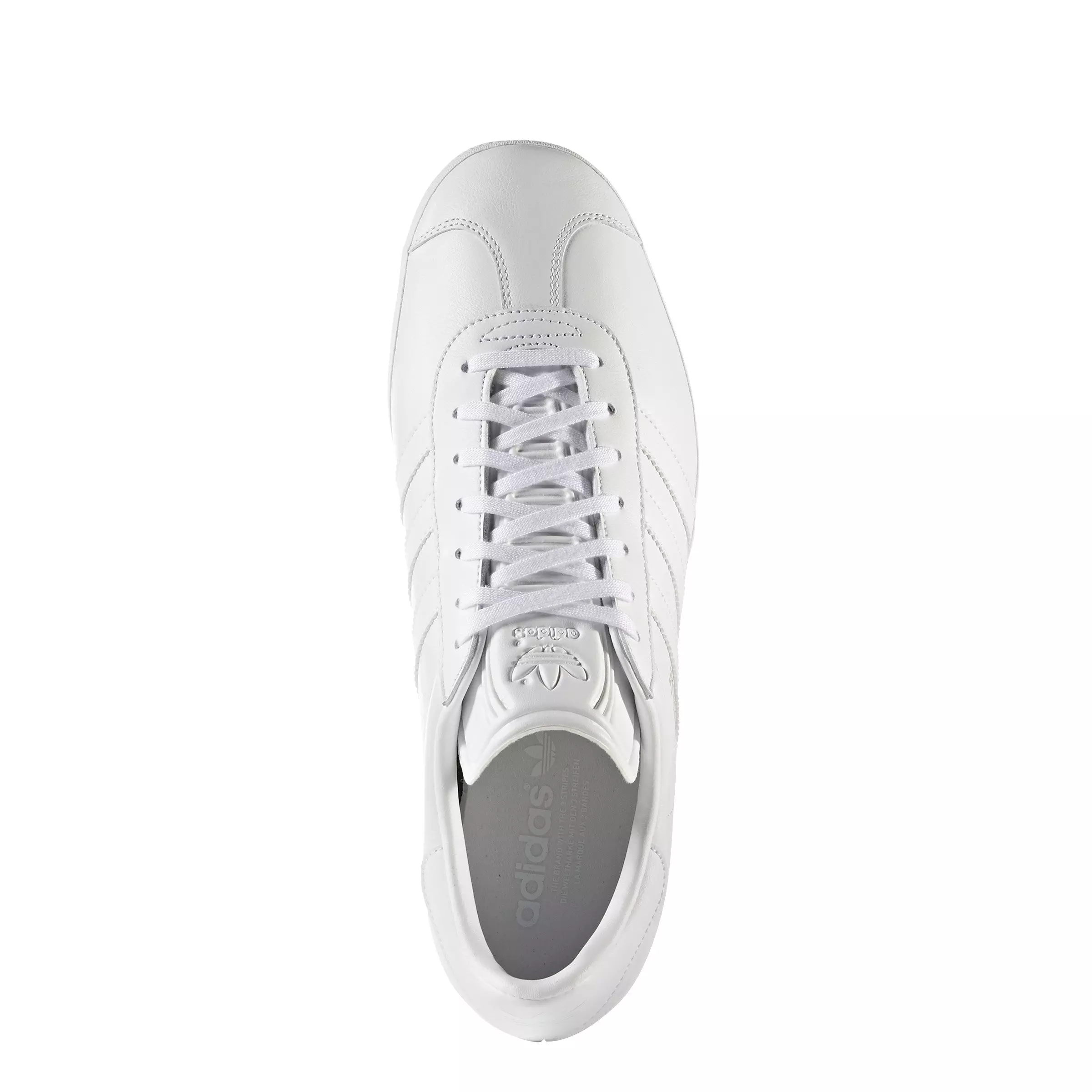 adidas Originals Gazelle "Ftwr White/Ftwr White/Gold Metallic" Grade School Boys' Shoe - WHITE/WHITE/GOLD