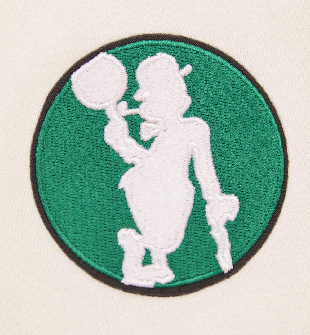 Pro Standard Women's Boston Celtics Retro Classics Crewneck - Eggshell - EGGSHELL Thumbnail View 6