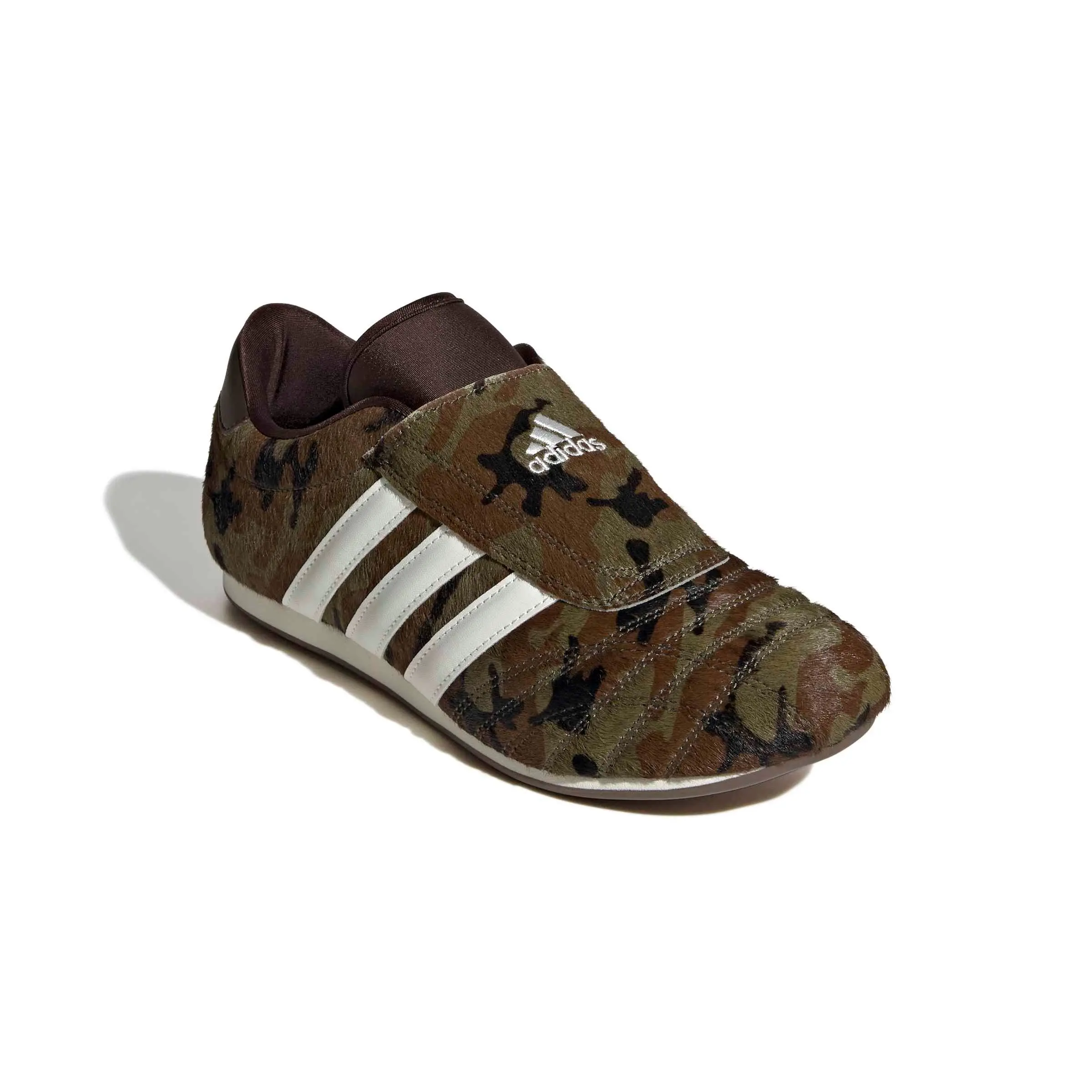 adidas Originals Taekwondo "Camo/Off White/Gum 5" Women's Shoe - CAMO/OFF WHITE/GUM