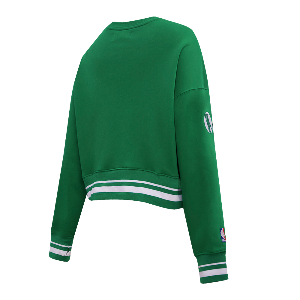 Pro Standard Women's Boston Celtics Retro Classics Crewneck - Green - GREEN Thumbnail View 4
