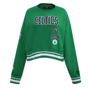 Pro Standard Women's Boston Celtics Retro Classics Crewneck - Green