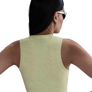 Nike Women's Sportswear Essential Mini-Rib Tight Cropped Tank Top