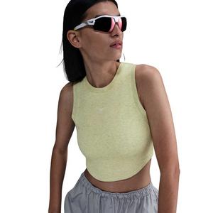 Nike Women's Sportswear Essential Mini-Rib Tight Cropped Tank Top