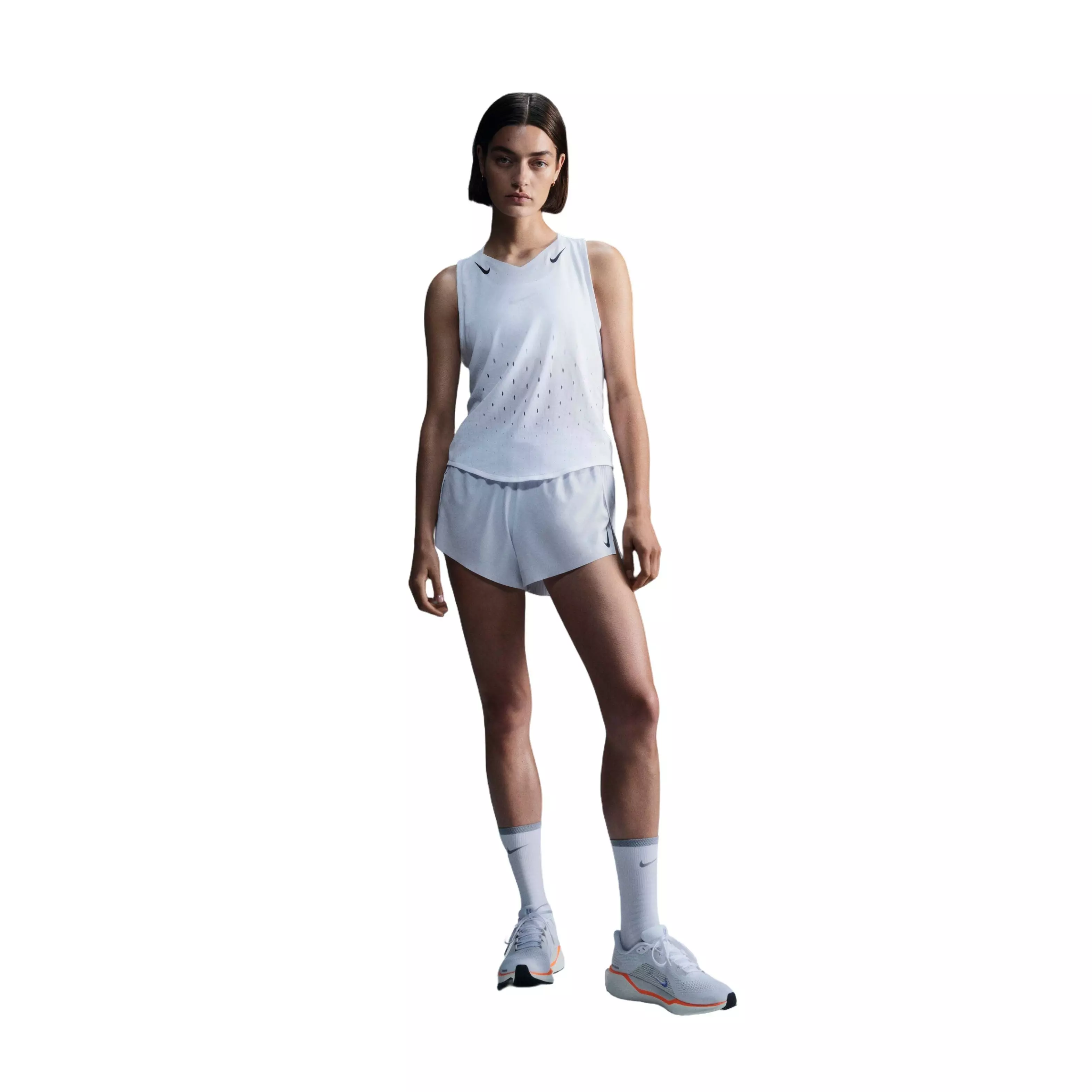 Nike Women's AeroSwift Dri-FIT ADV Running Singlet - WHITE