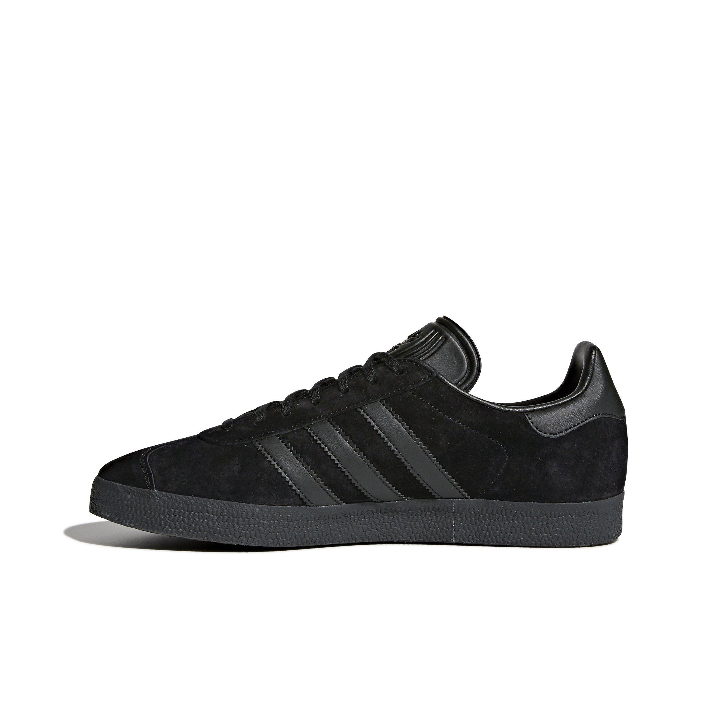 adidas Originals Gazelle Grade School Boys' "Core Black/Core Black/Core Black" Shoe