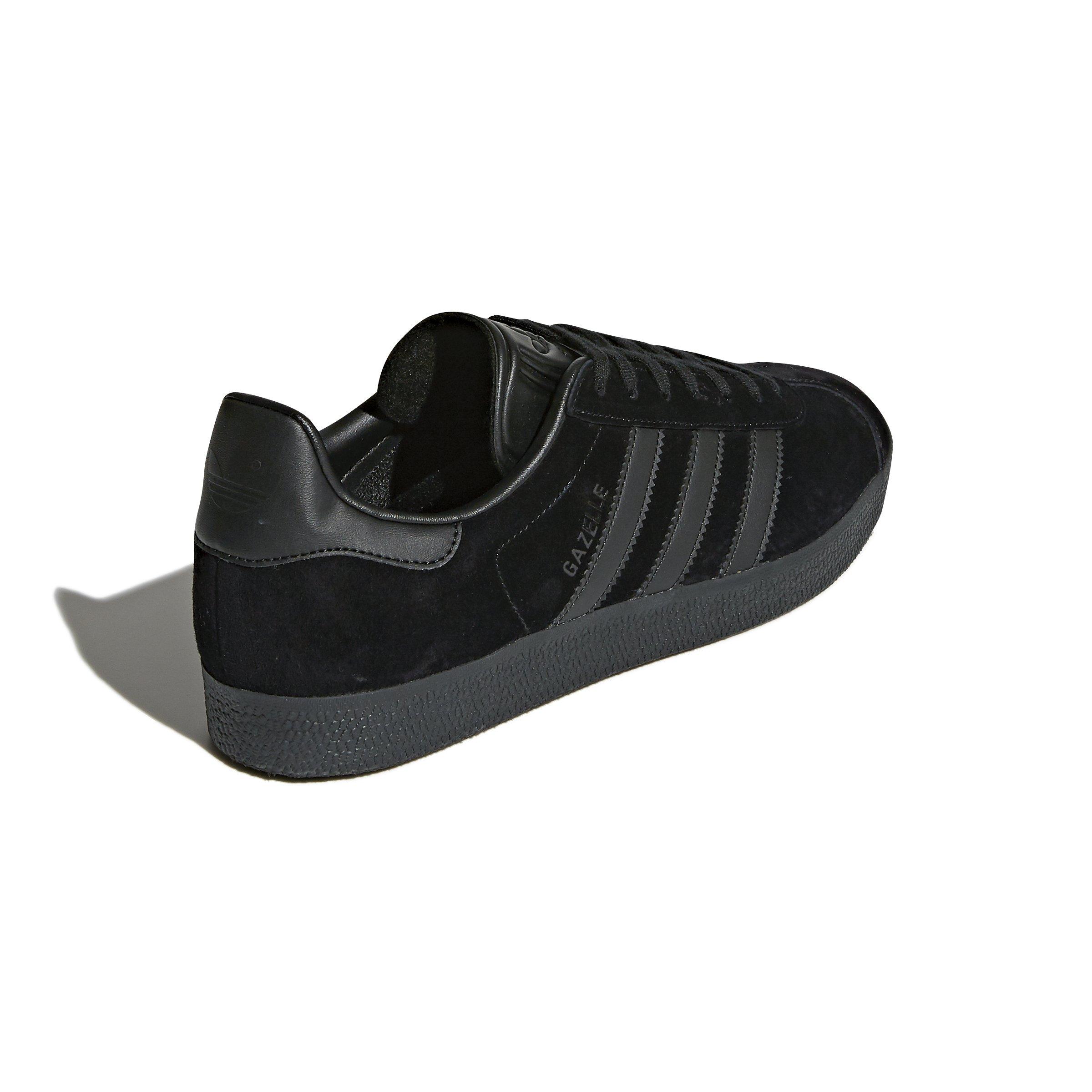 adidas Originals Gazelle Grade School Boys' "Core Black/Core Black/Core Black" Shoe