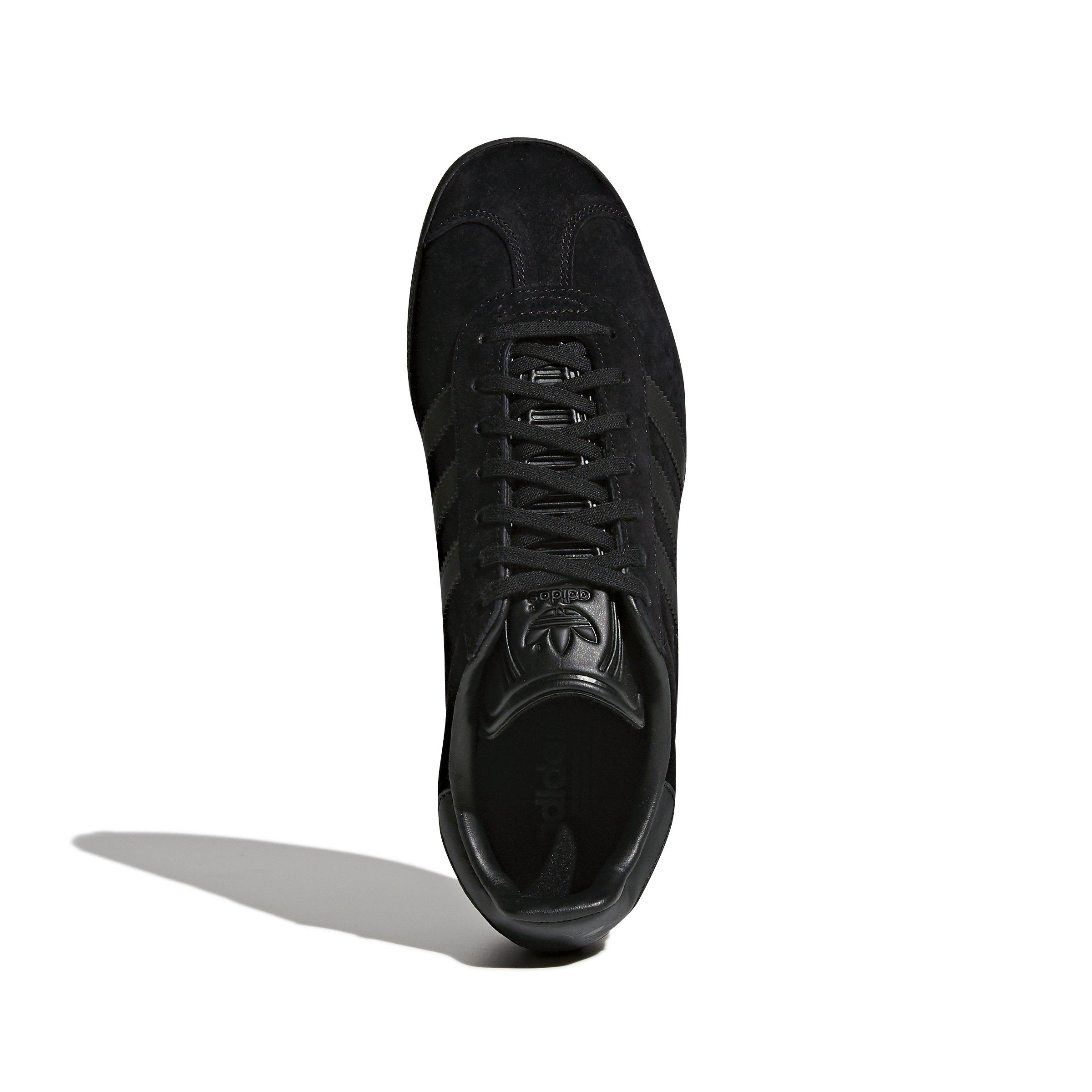 adidas Originals Gazelle Grade School Boys' "Core Black/Core Black/Core Black" Shoe