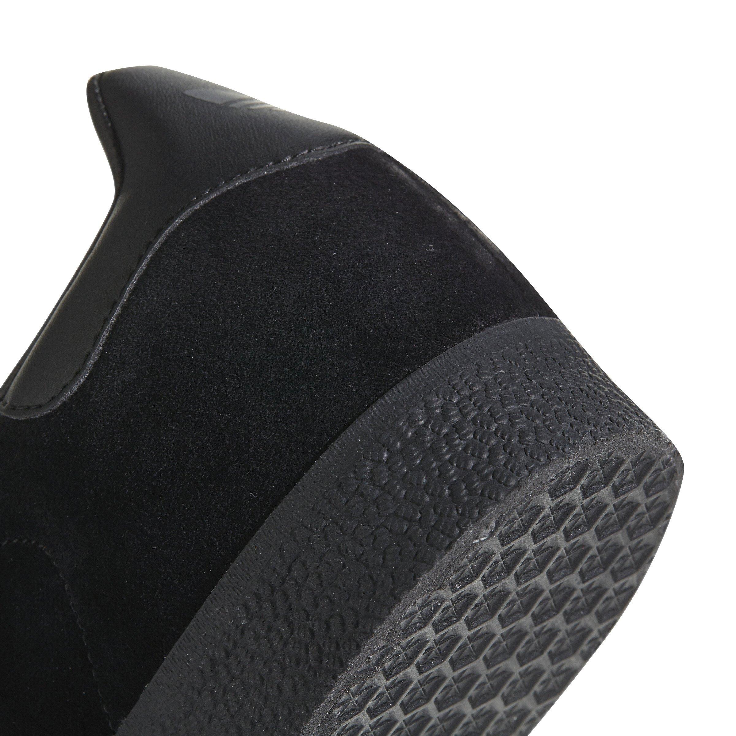 adidas Originals Gazelle Grade School Boys' "Core Black/Core Black/Core Black" Shoe