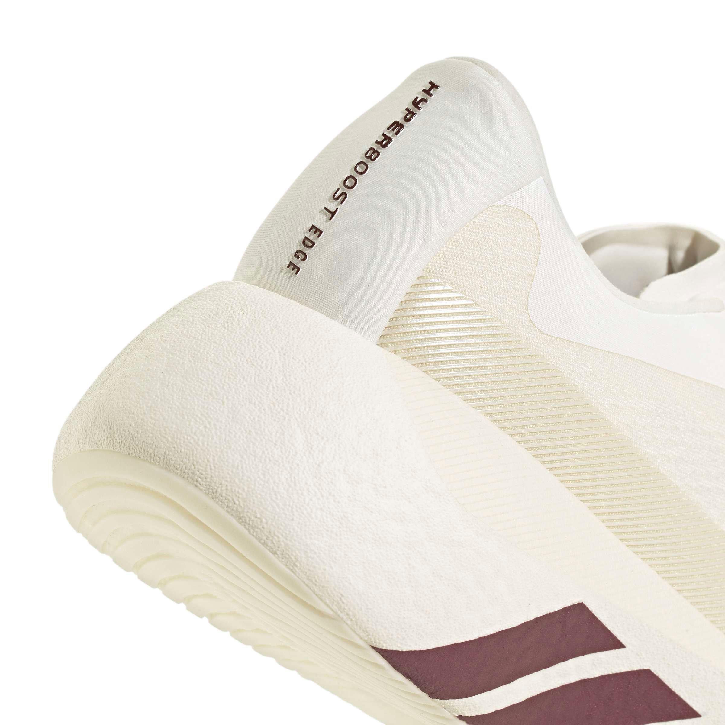 adidas Hyperboost Edge W "Off White/Shadow Red/Gold Metallic" Women's Running Shoe - OFF WHITE/RED/GOLD