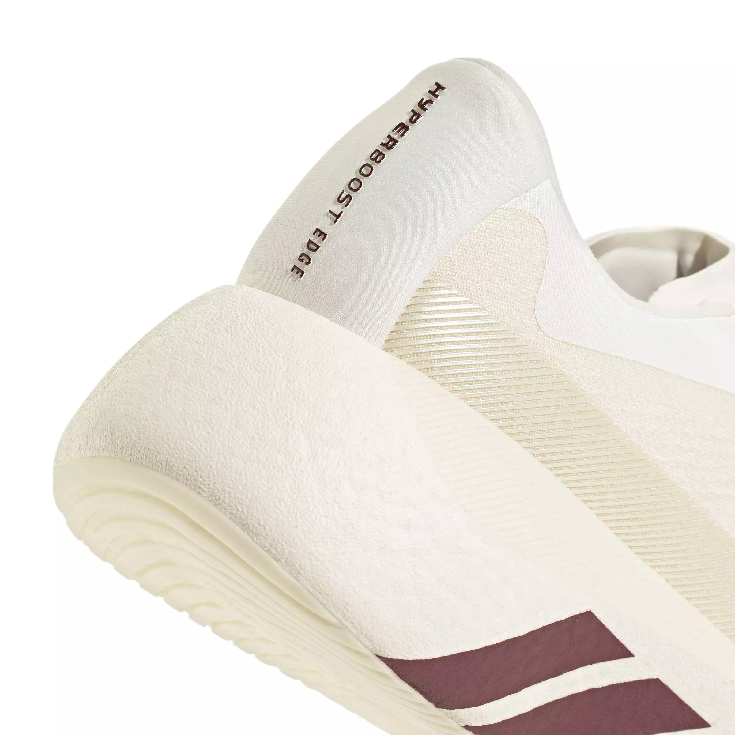 adidas Hyperboost Edge W "Off White/Shadow Red/Gold Metallic" Women's Running Shoe - OFF WHITE/RED/GOLD
