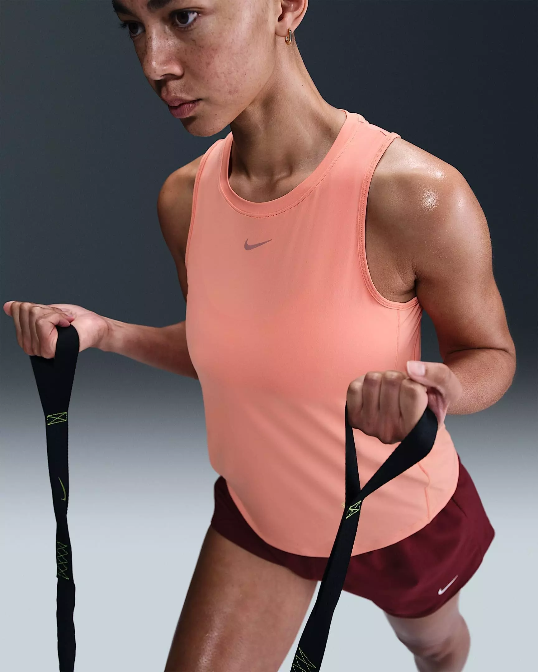 Nike Women's One Classic Dri-FIT Tank Top - APRICOT