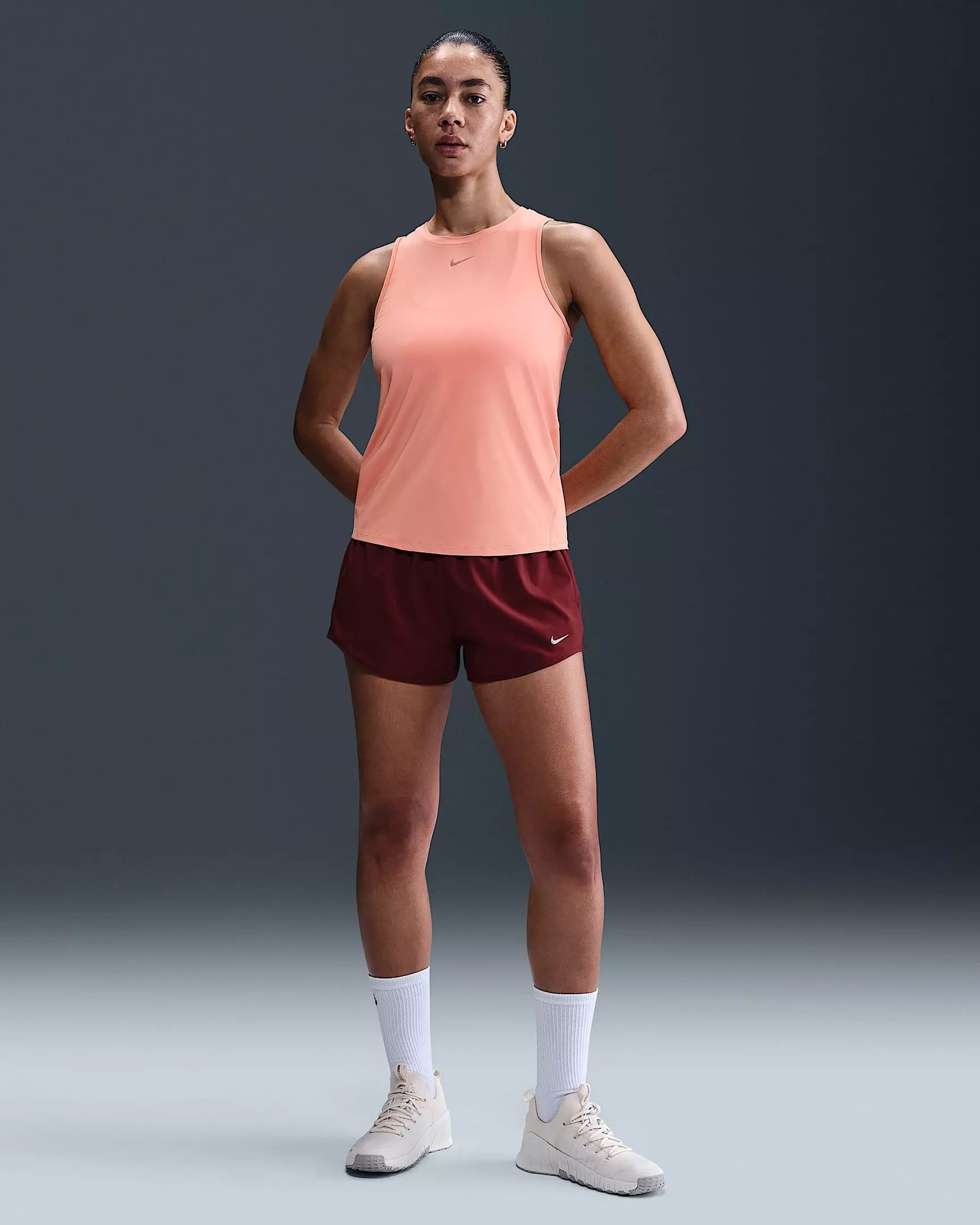 Nike Women's One Classic Dri-FIT Tank Top - APRICOT