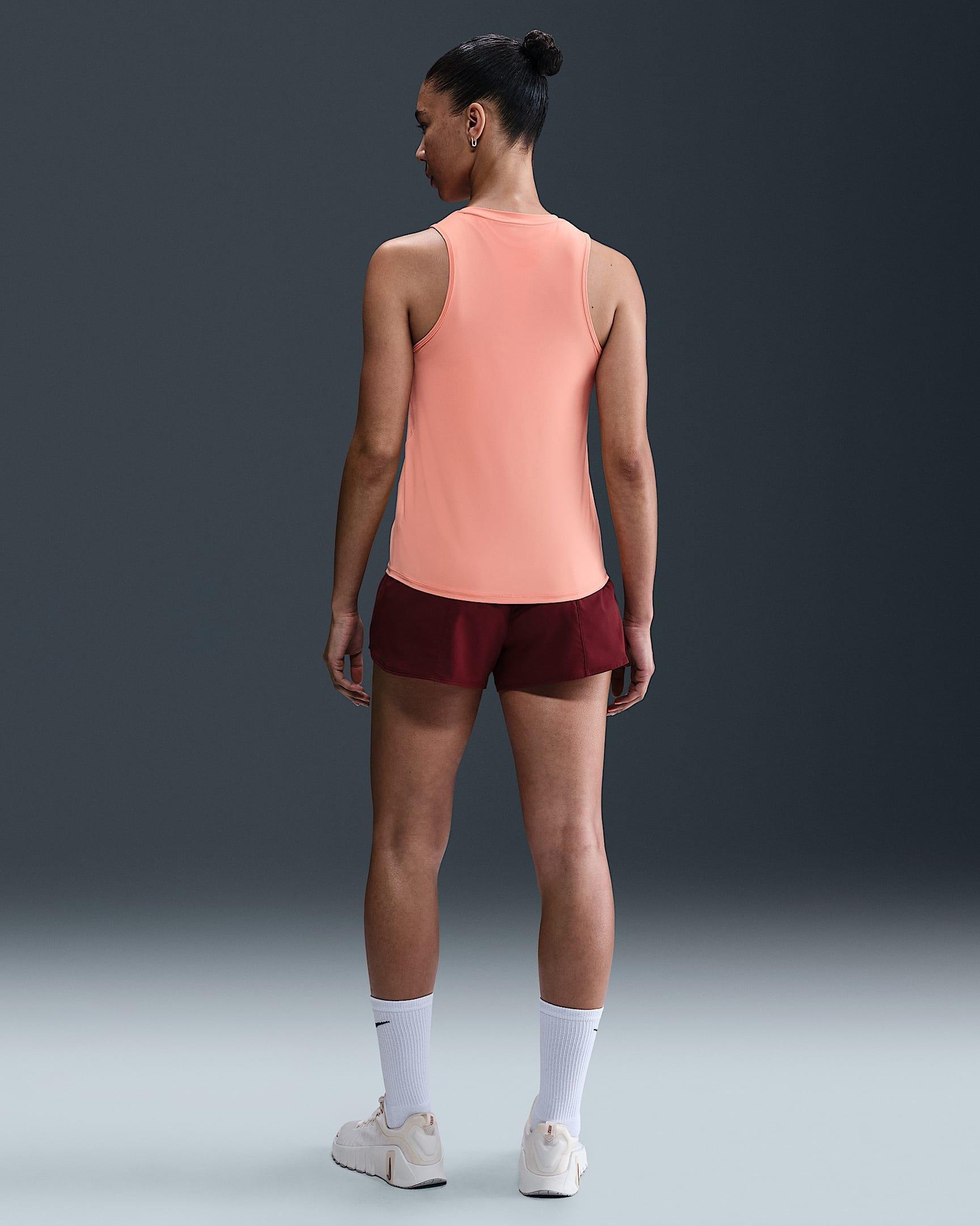 Nike Women's One Classic Dri-FIT Tank Top - APRICOT Thumbnail View 5