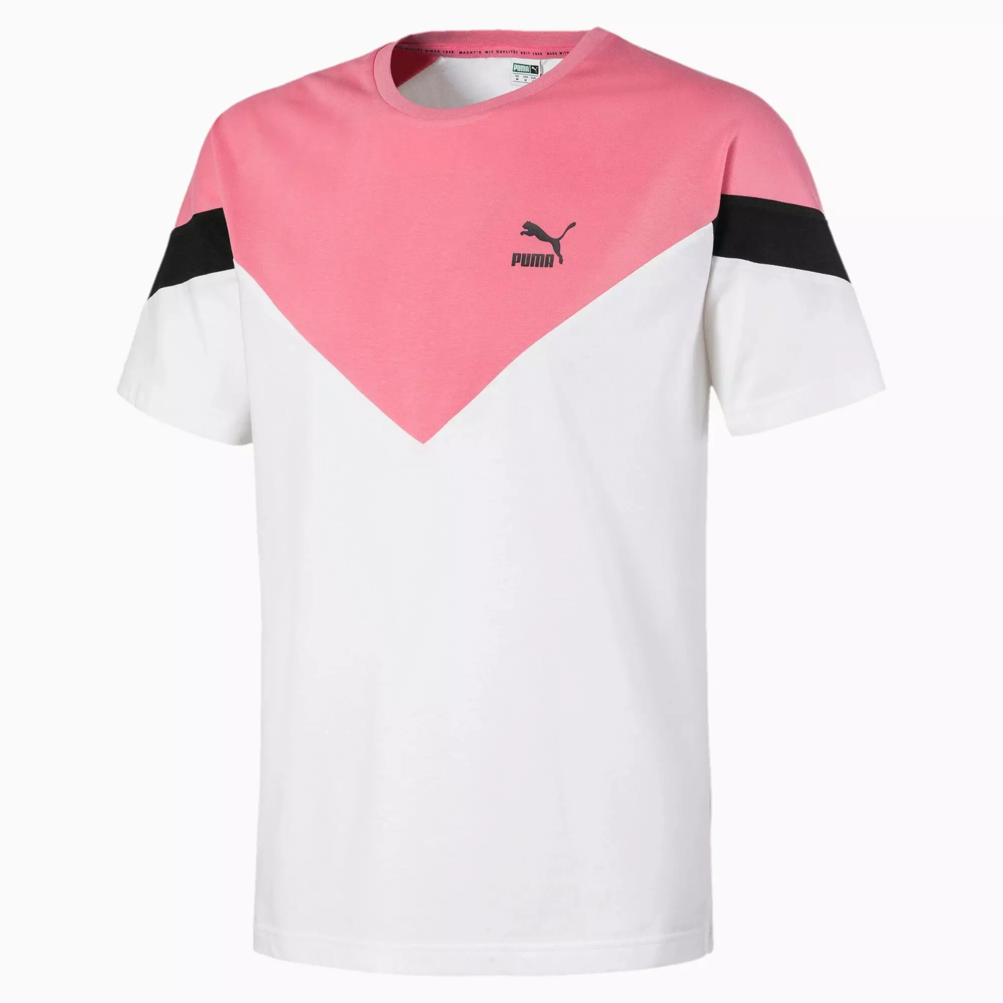 PUMA Men's Iconic MCS Tee - WHITE