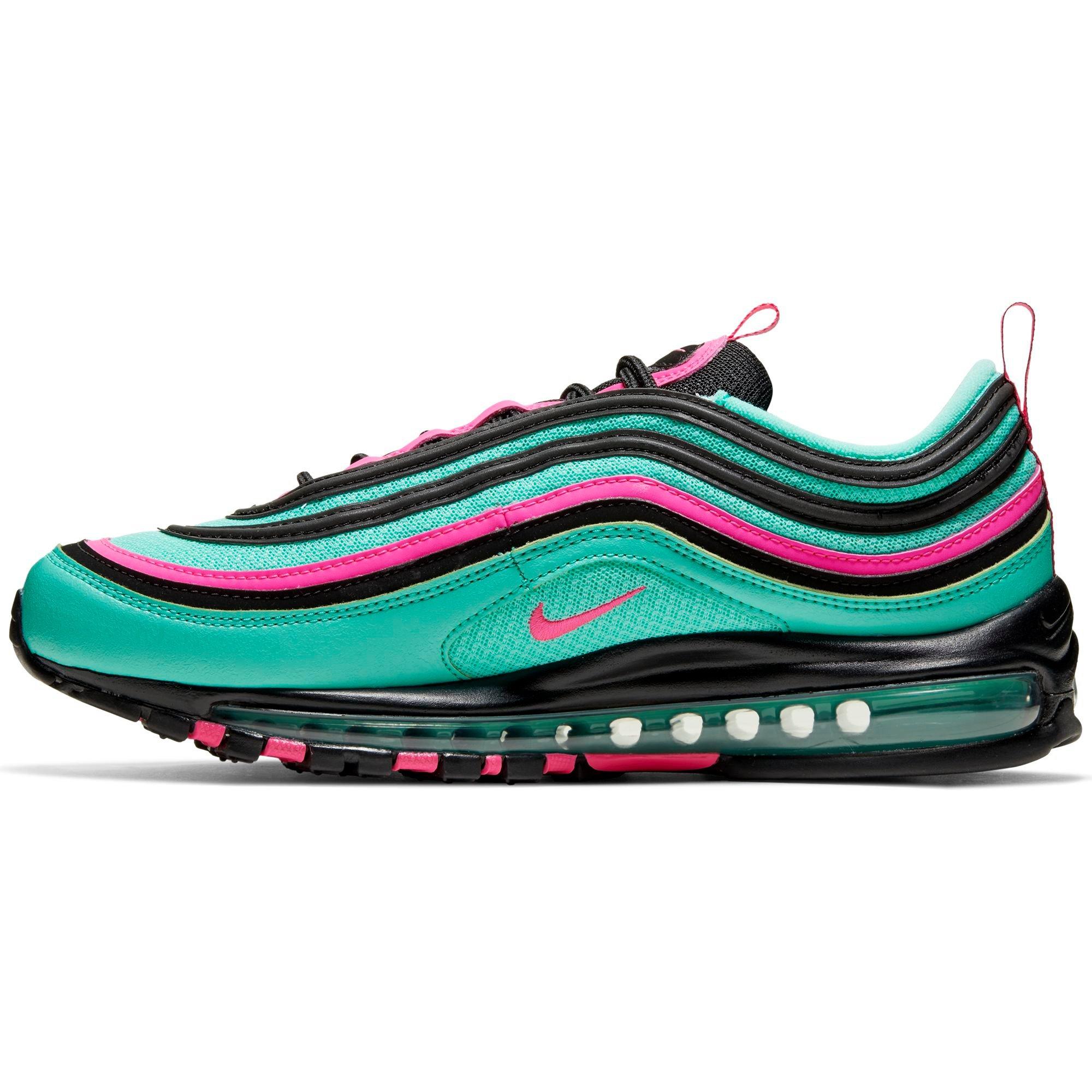 pink and turquoise air max 97