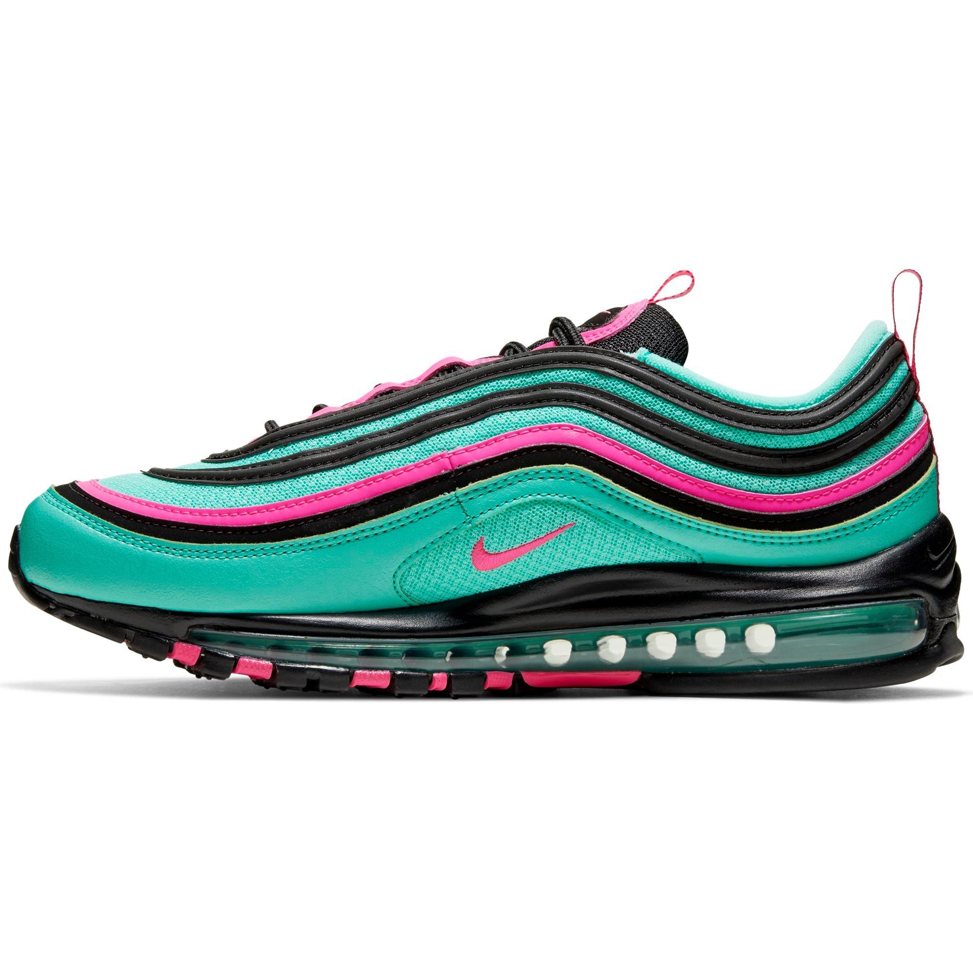 turquoise and pink air max