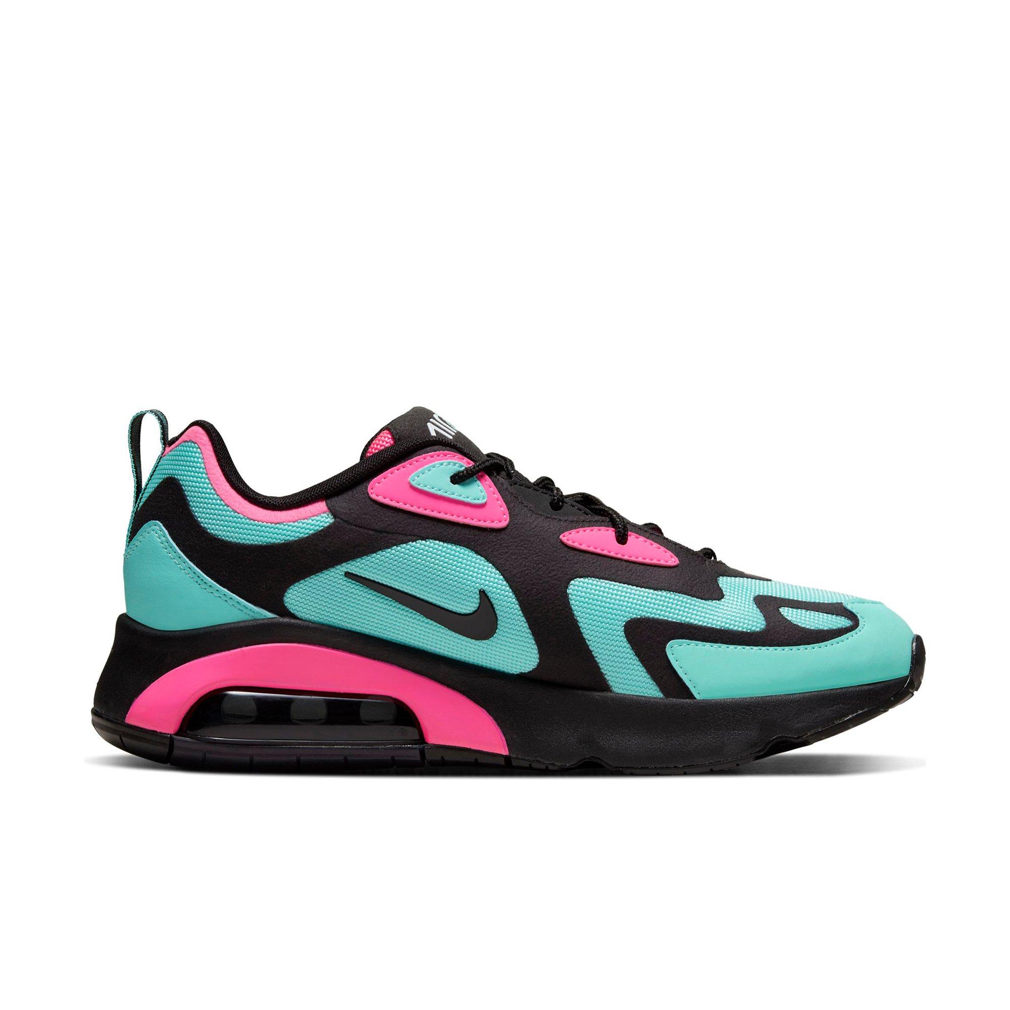 nike air max 200 pink and turquoise