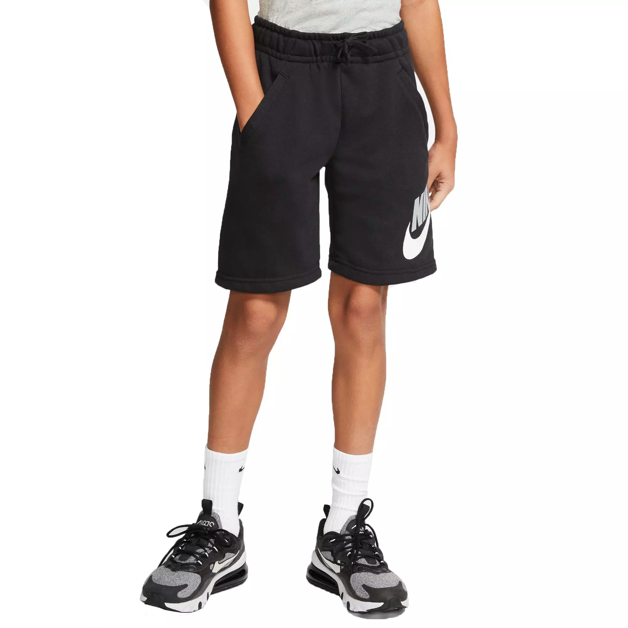Nike Sportswear Boys' Club Fleece Shorts - BLACK