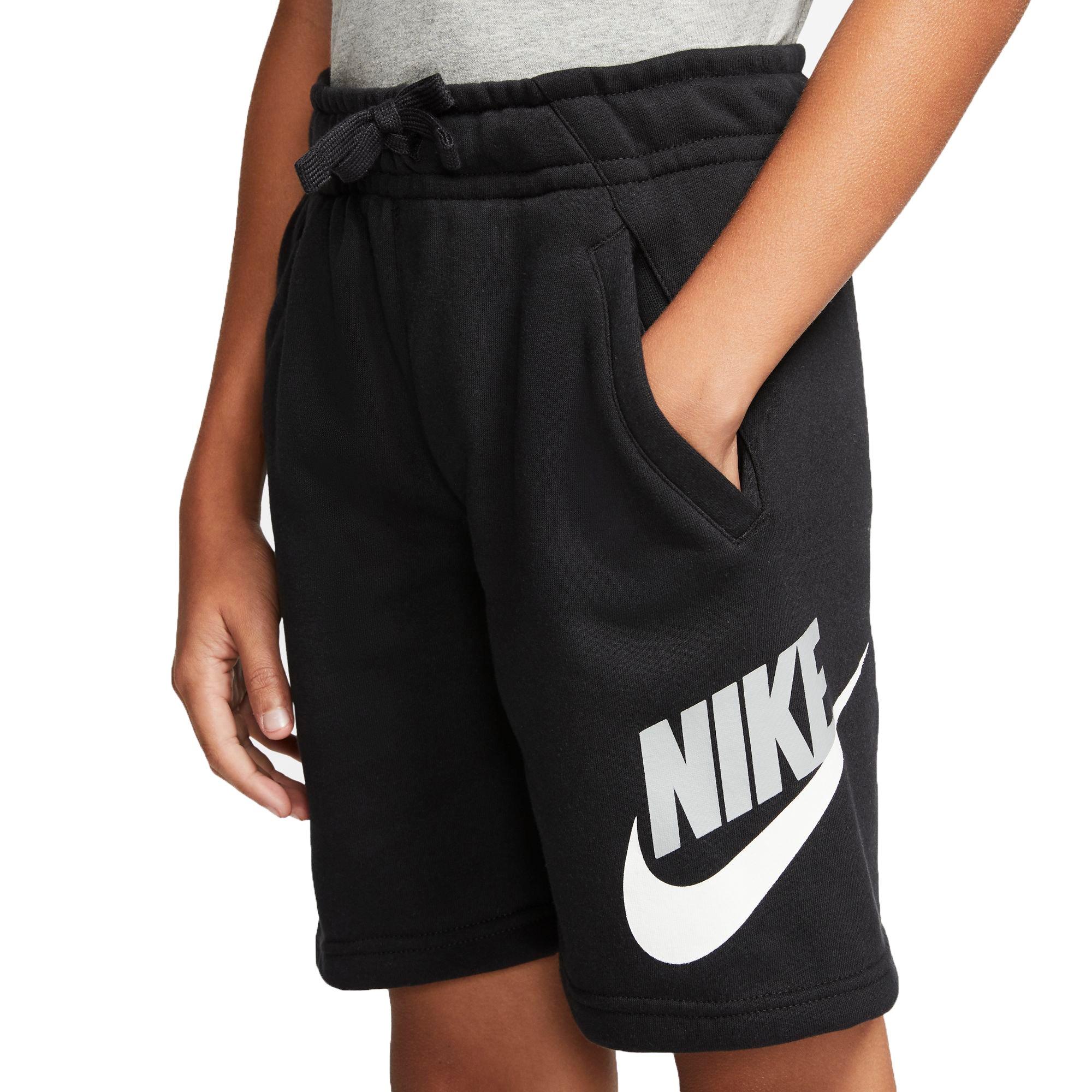 Nike Sportswear Boys' Club Fleece Shorts - BLACK Thumbnail View 3