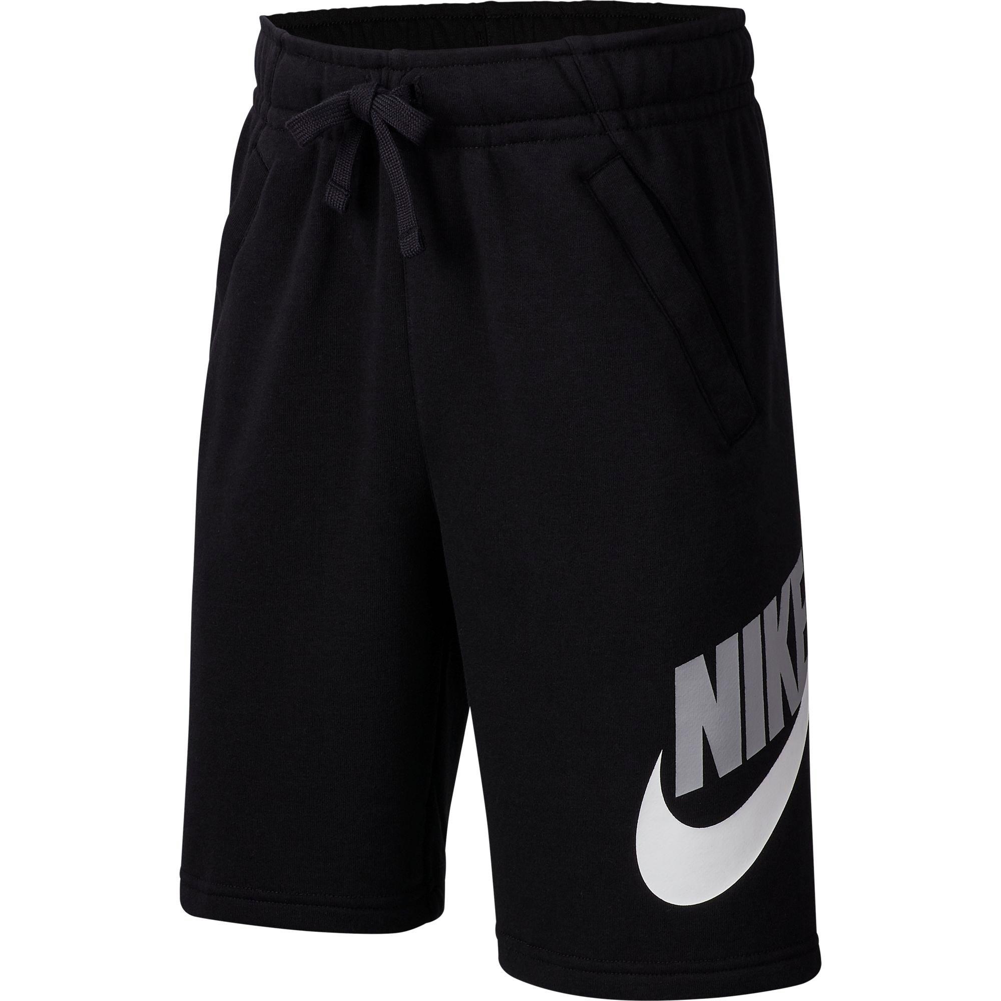 Nike Sportswear Boys' Club Fleece Shorts - BLACK Thumbnail View 4