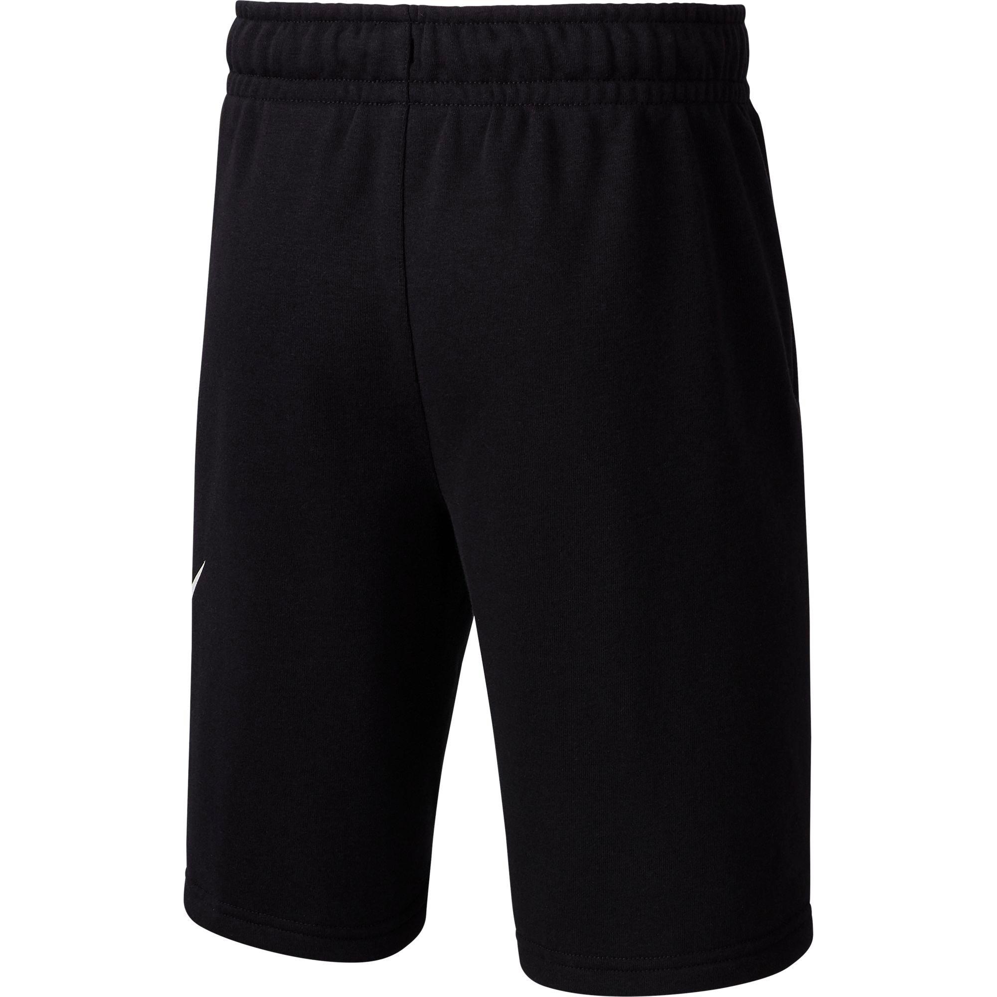 Nike Sportswear Boys' Club Fleece Shorts - BLACK Thumbnail View 5