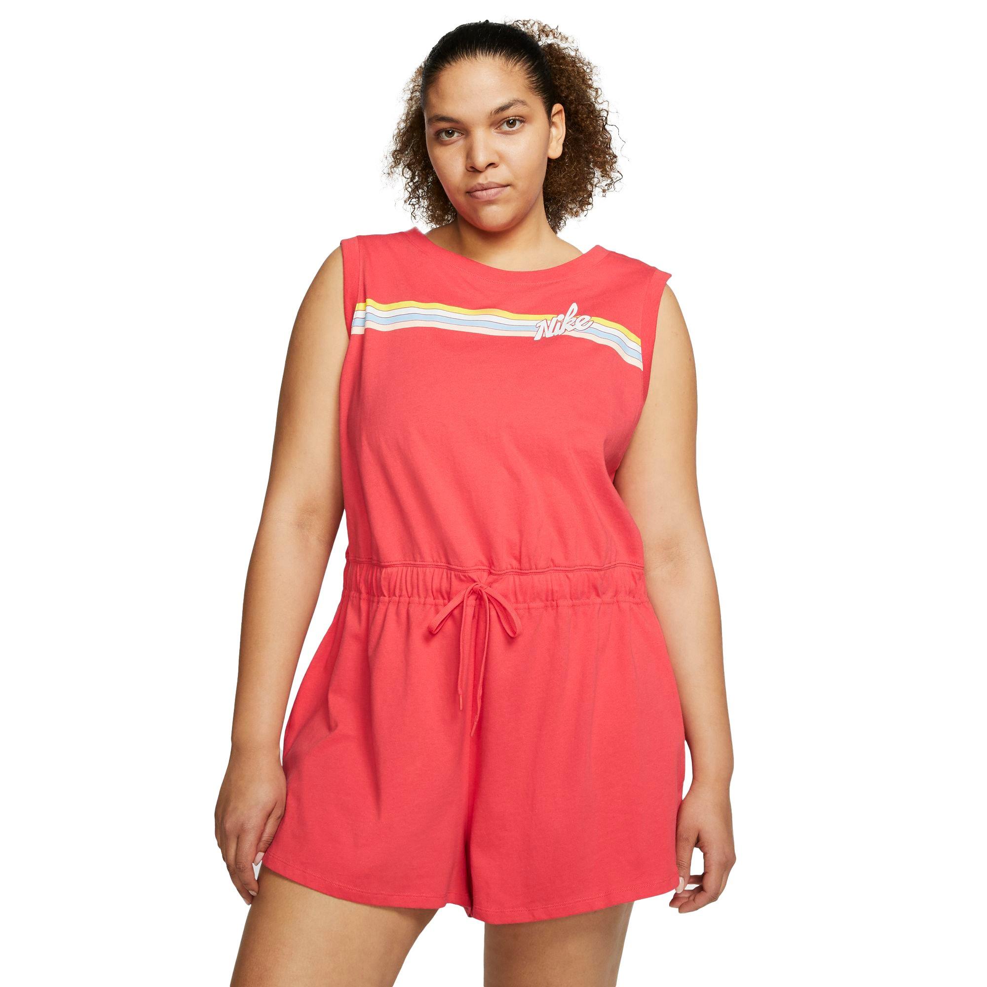 plus size nike romper