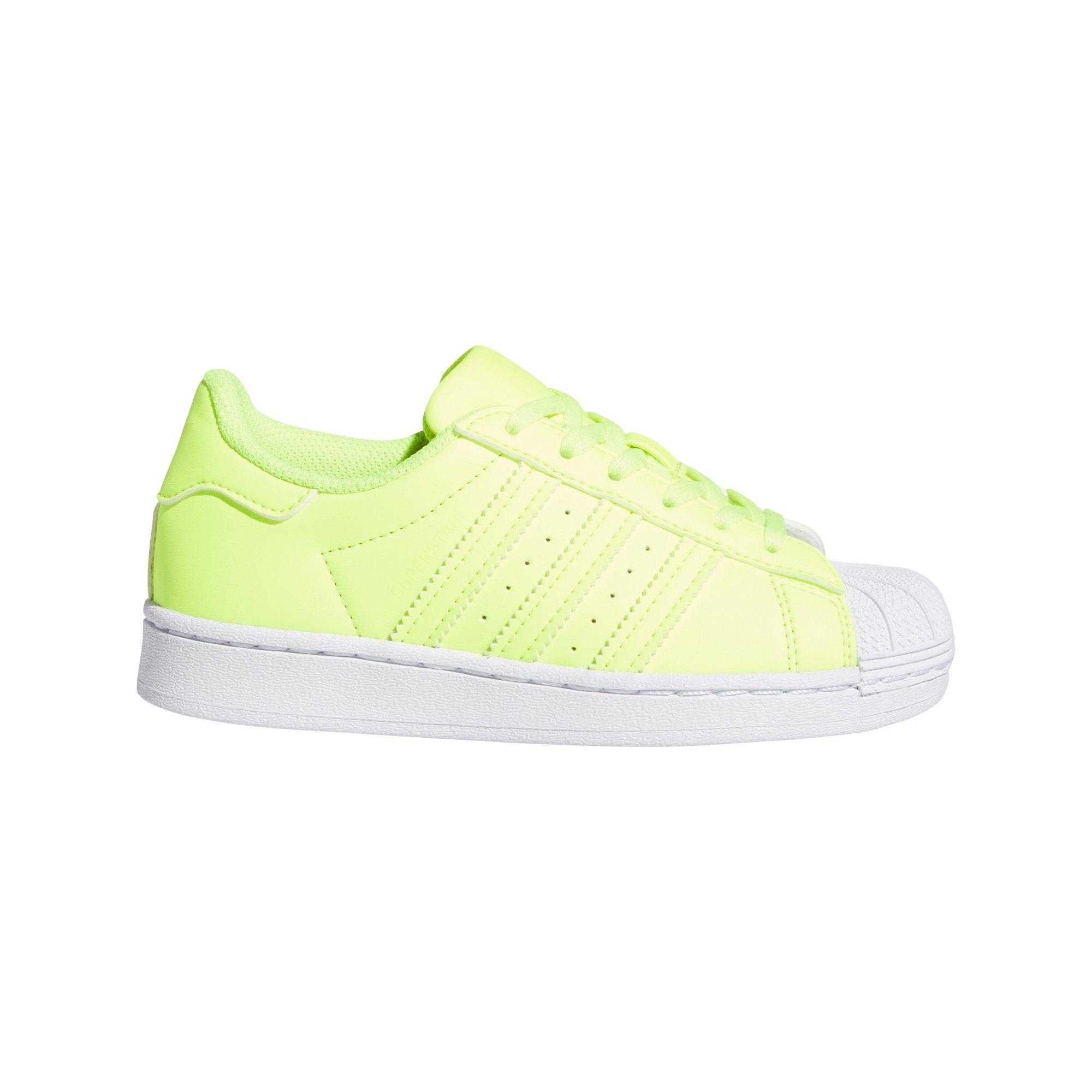 adidas superstar kids yellow