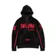 Born Fly Men's Pure Playas Hoodie - BLACK Thumbnail View 1