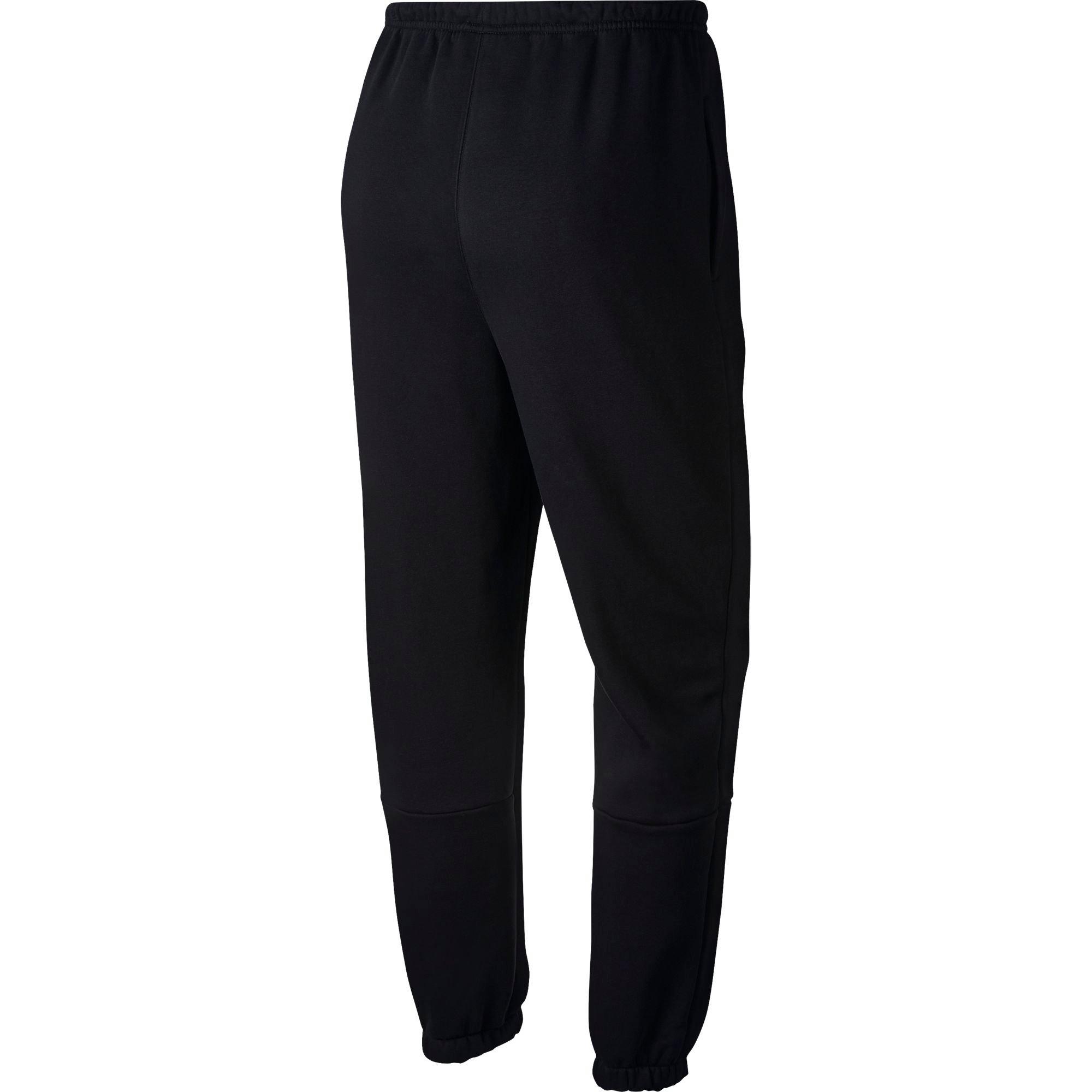 Jordan Men's Jumpman Air Fleece Pant - BLACK Thumbnail View 2