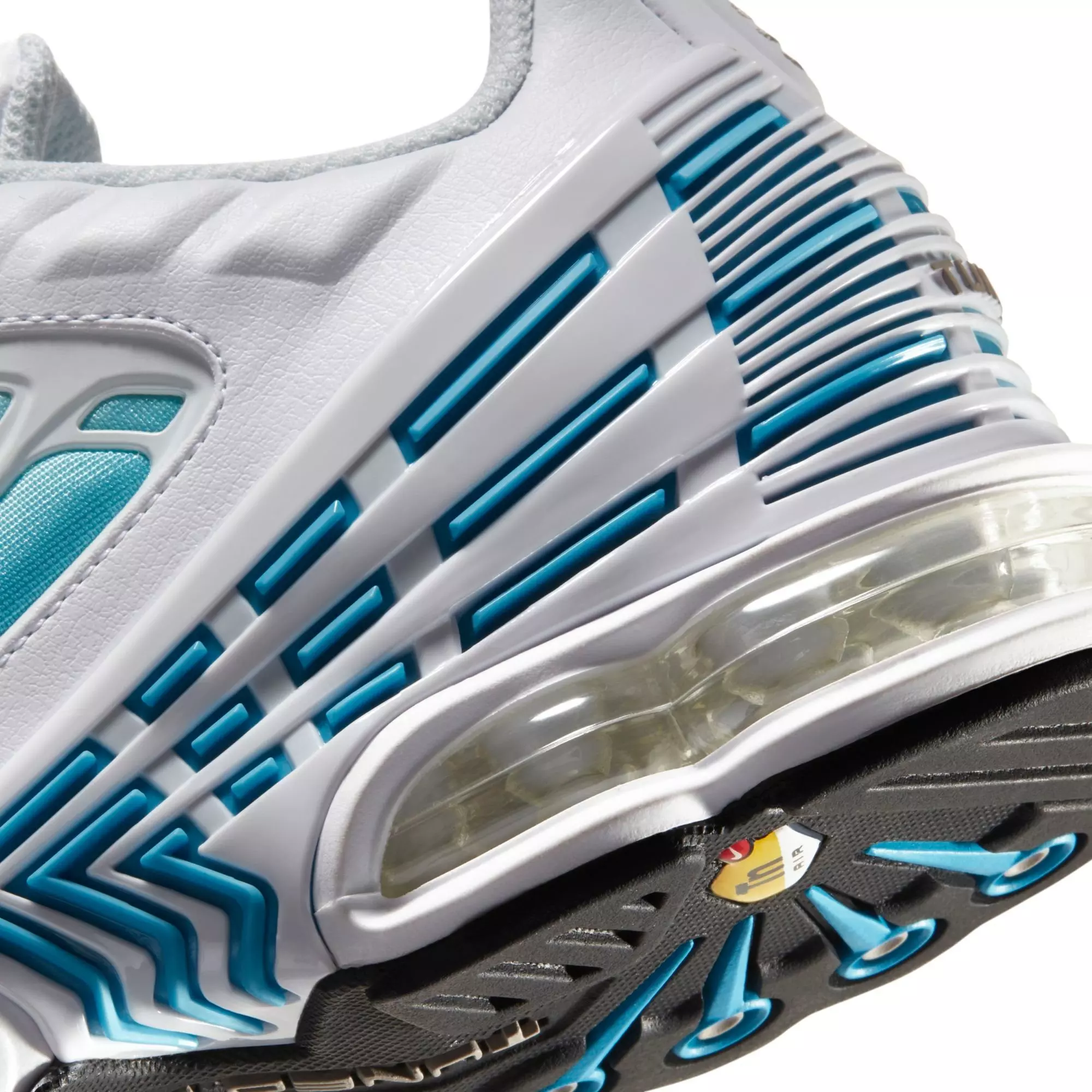 Nike Air Max Plus 3 "White/Black/Laser Blue" Men's Shoe - WHITE